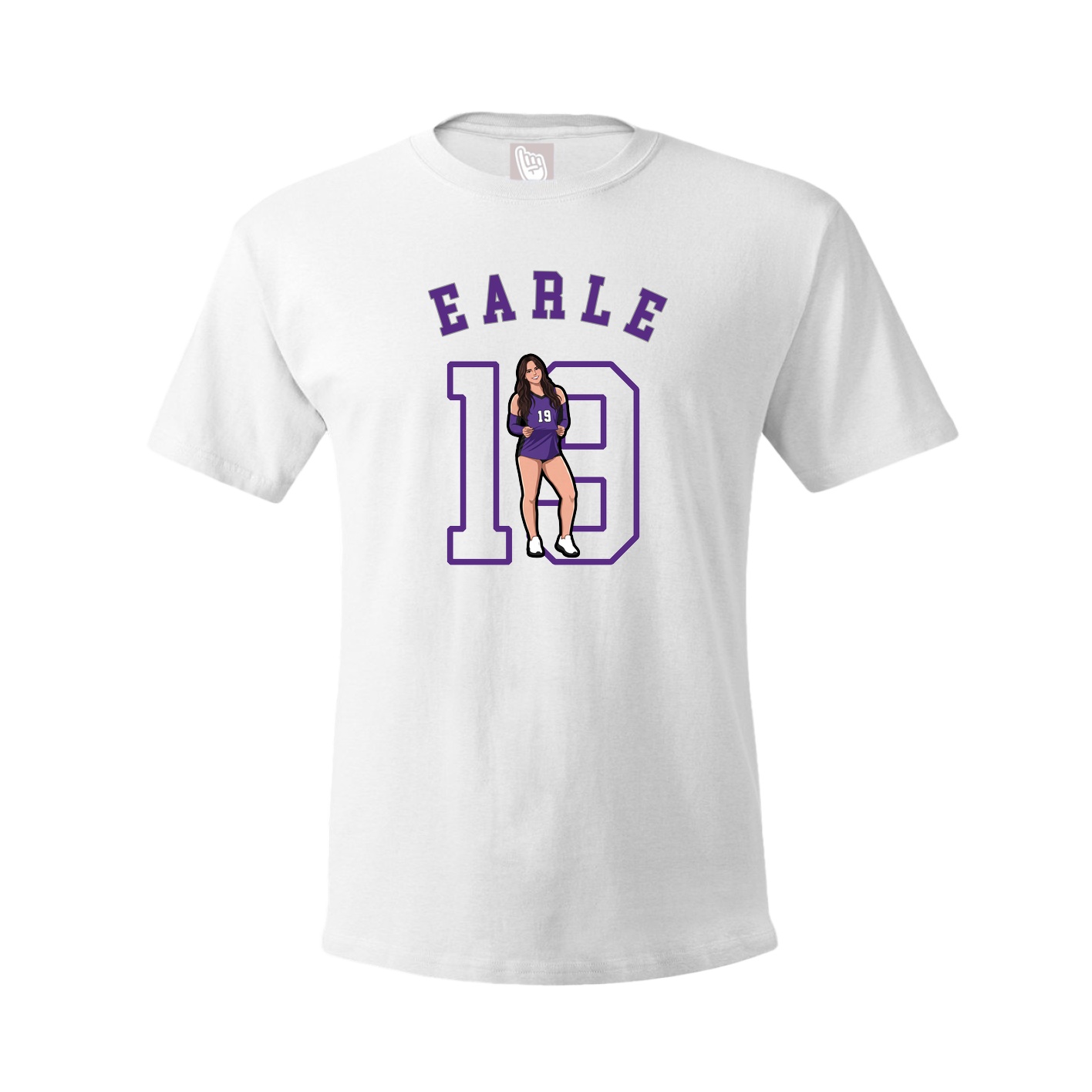 Tee — Shirsey Arch in White