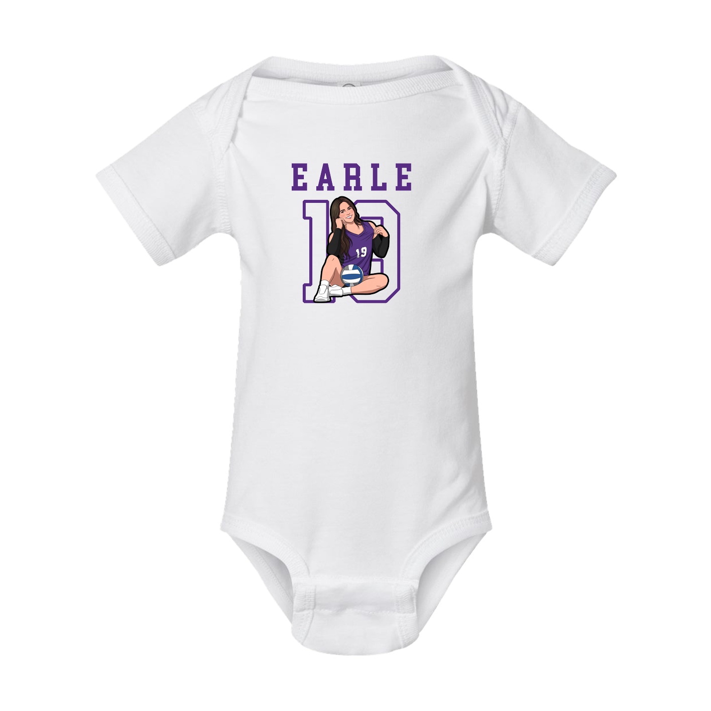 Baby Onesie — Shirsey in White
