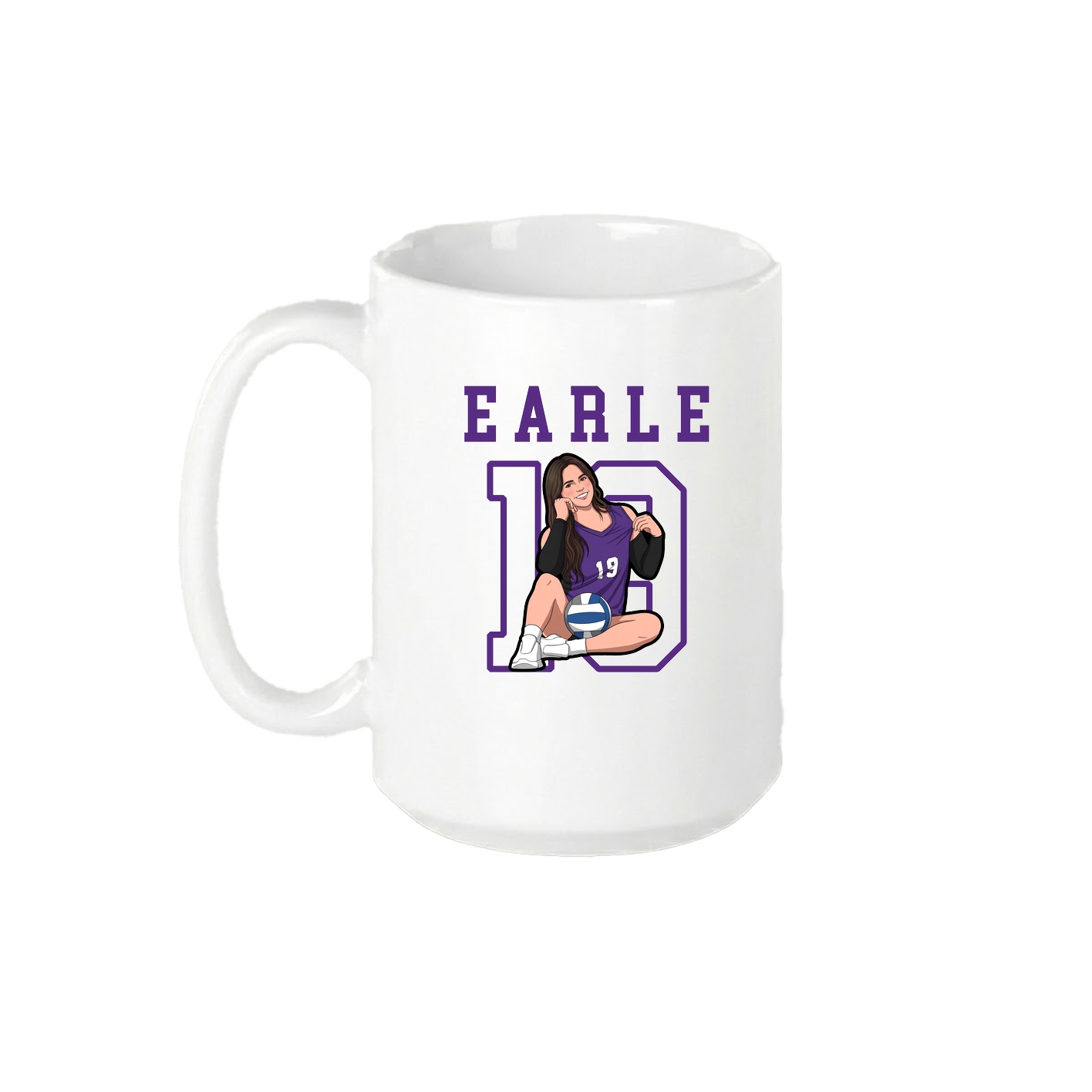 15oz Coffee Mug — Shirsey in White