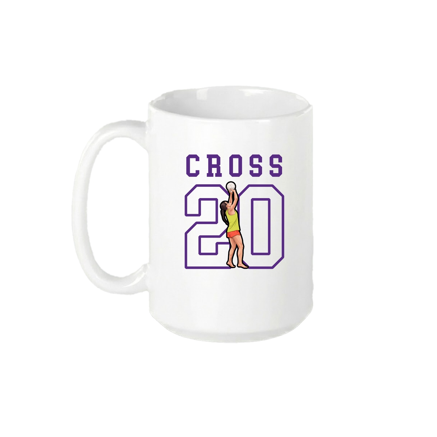 15oz Coffee Mug — Shirsey in White