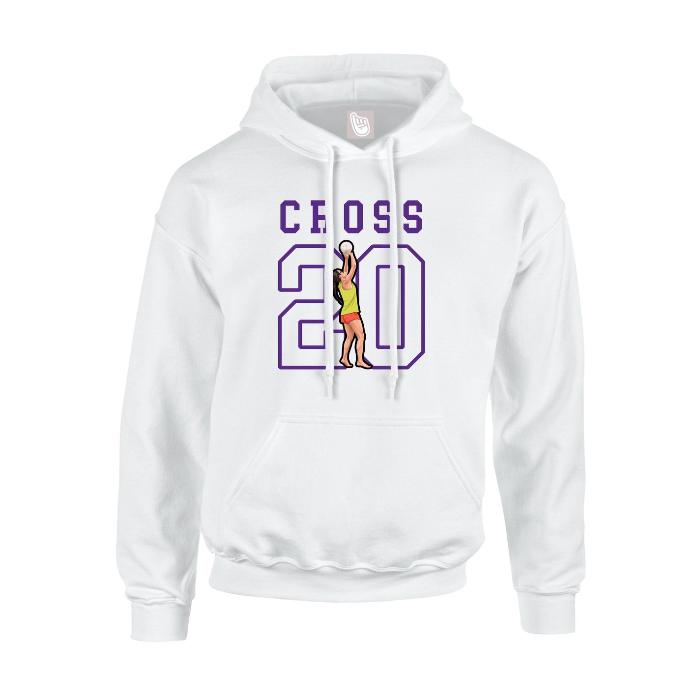 Youth Hoodie — Shirsey in White