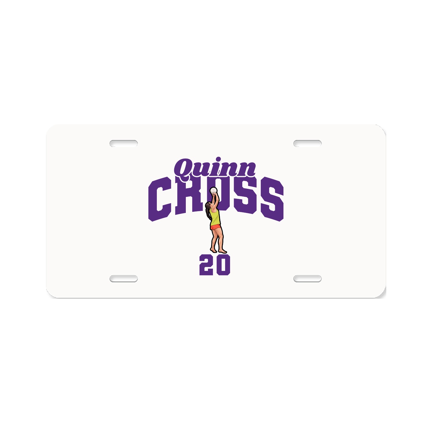 License Plate — Signature Arch in Classic