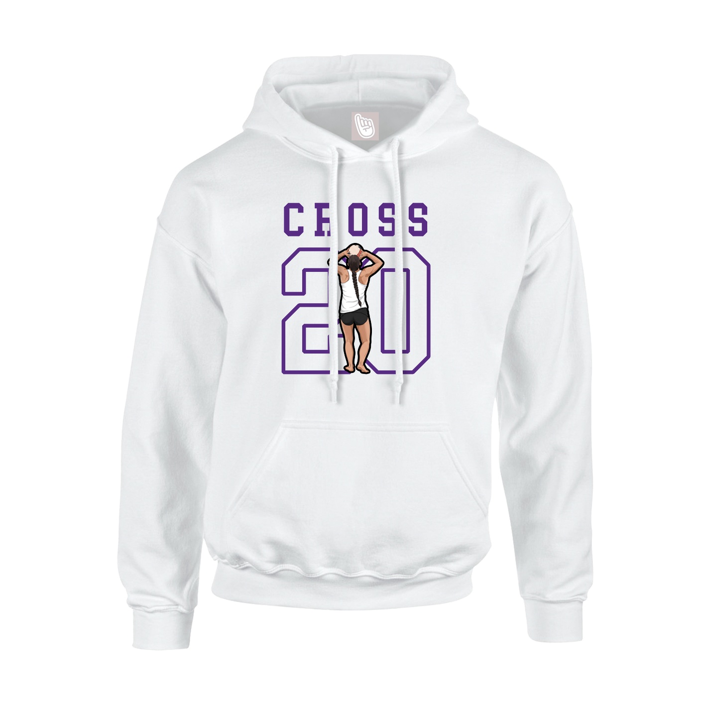 Youth Hoodie — Shirsey in White