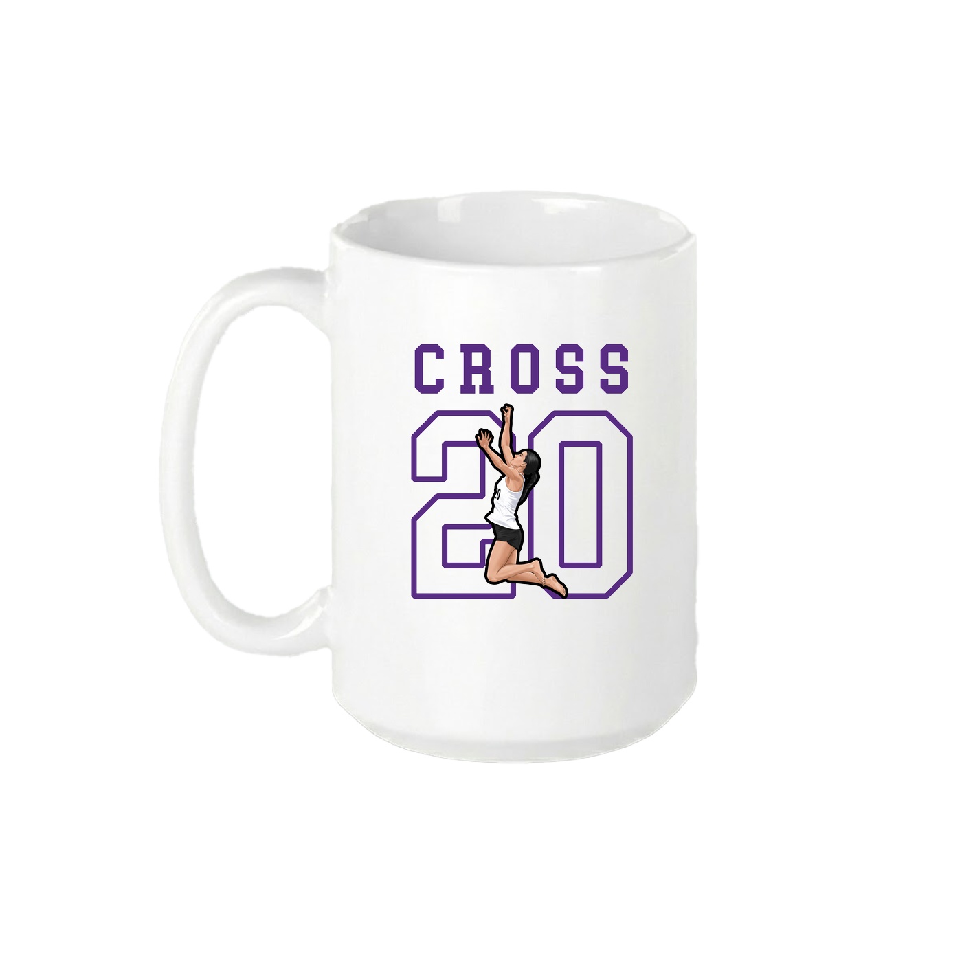 15oz Coffee Mug — Shirsey in White
