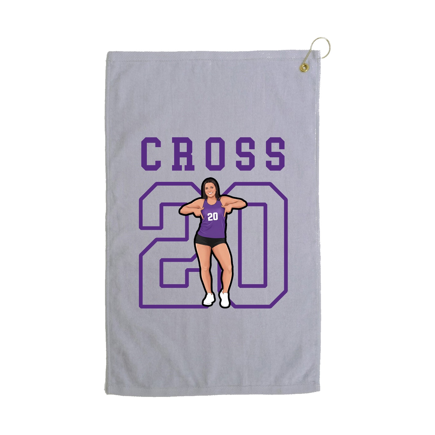 Golf Towel — Shirsey in Grey
