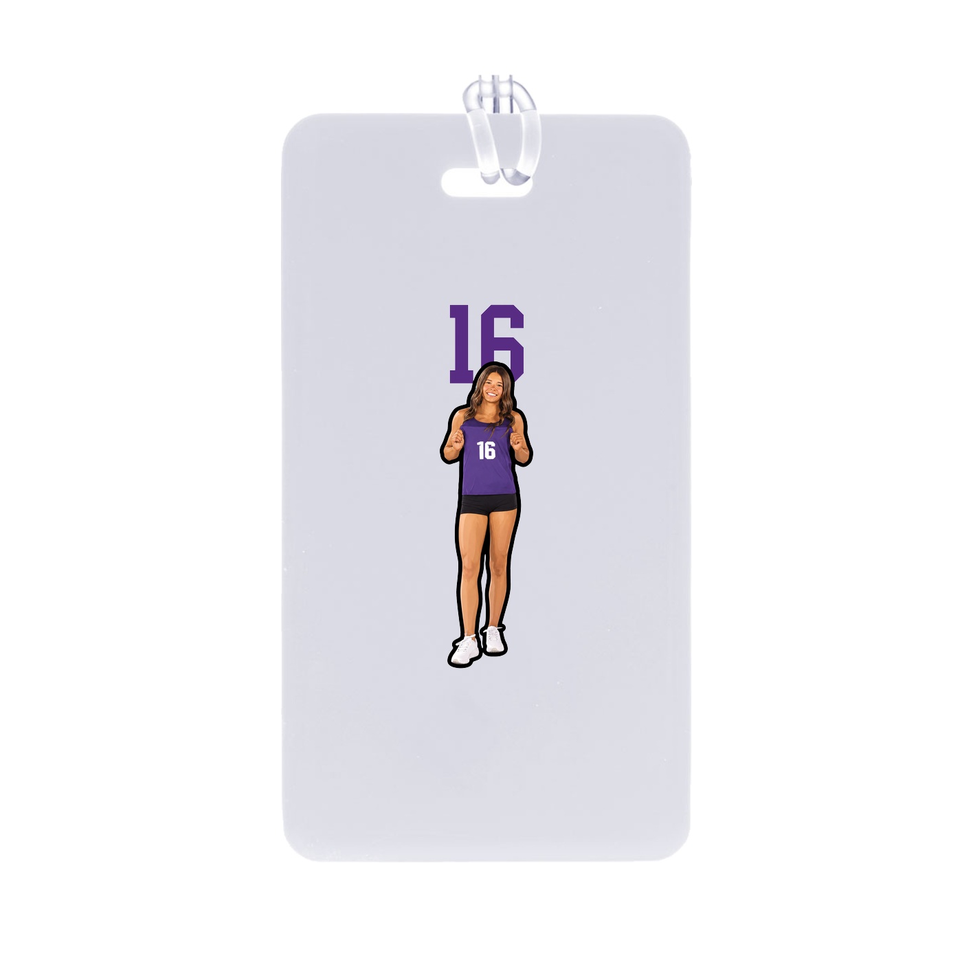 Bag Tag — Number Top in Classic