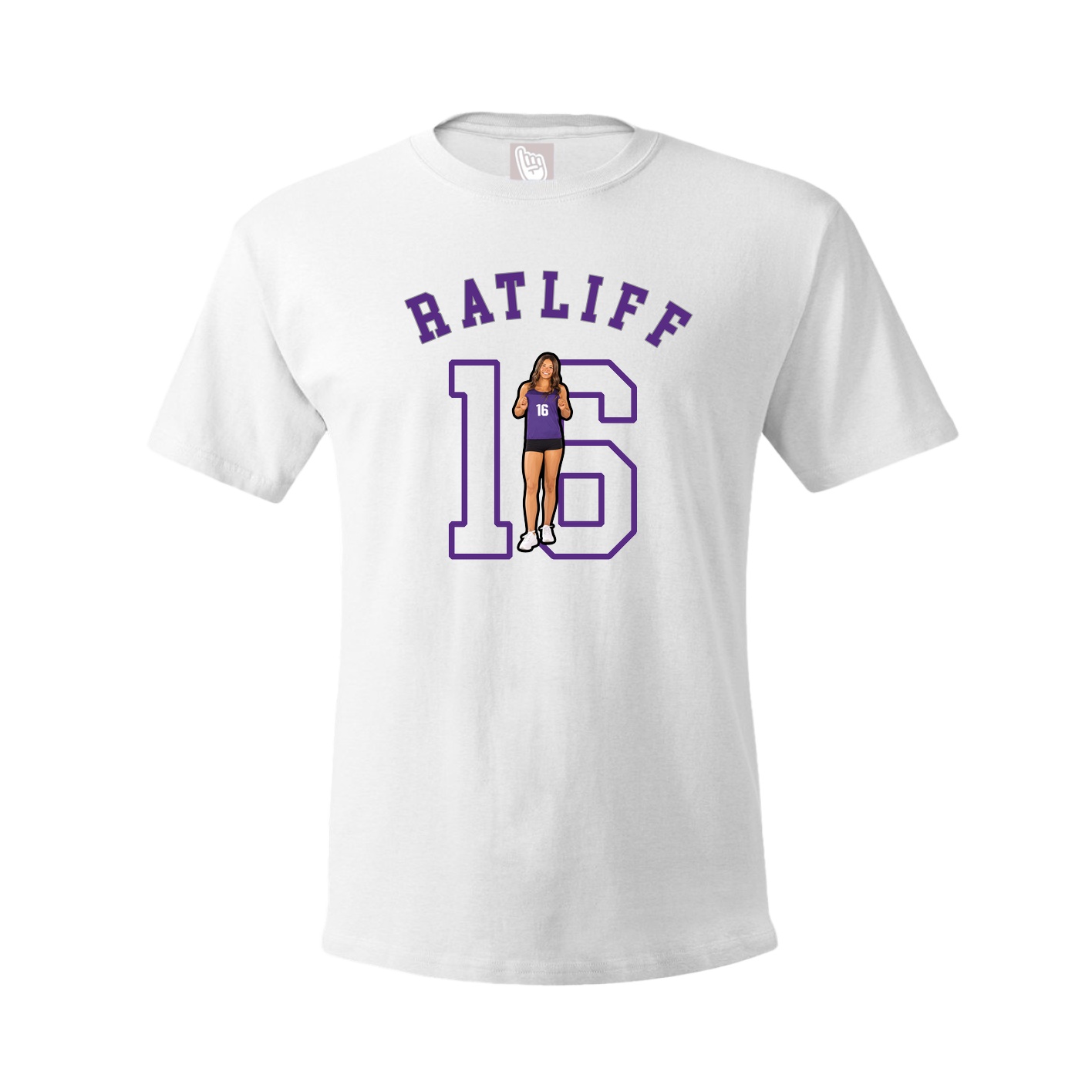 Tee — Shirsey Arch in White