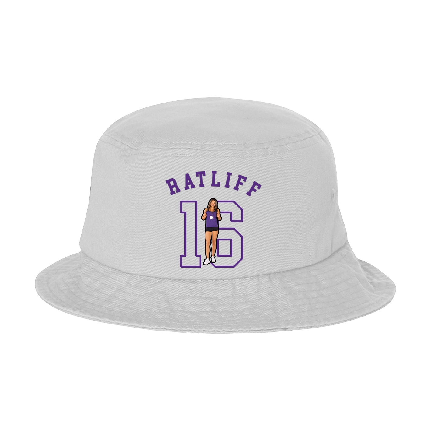 Bucket Cap — Shirsey Arch in White