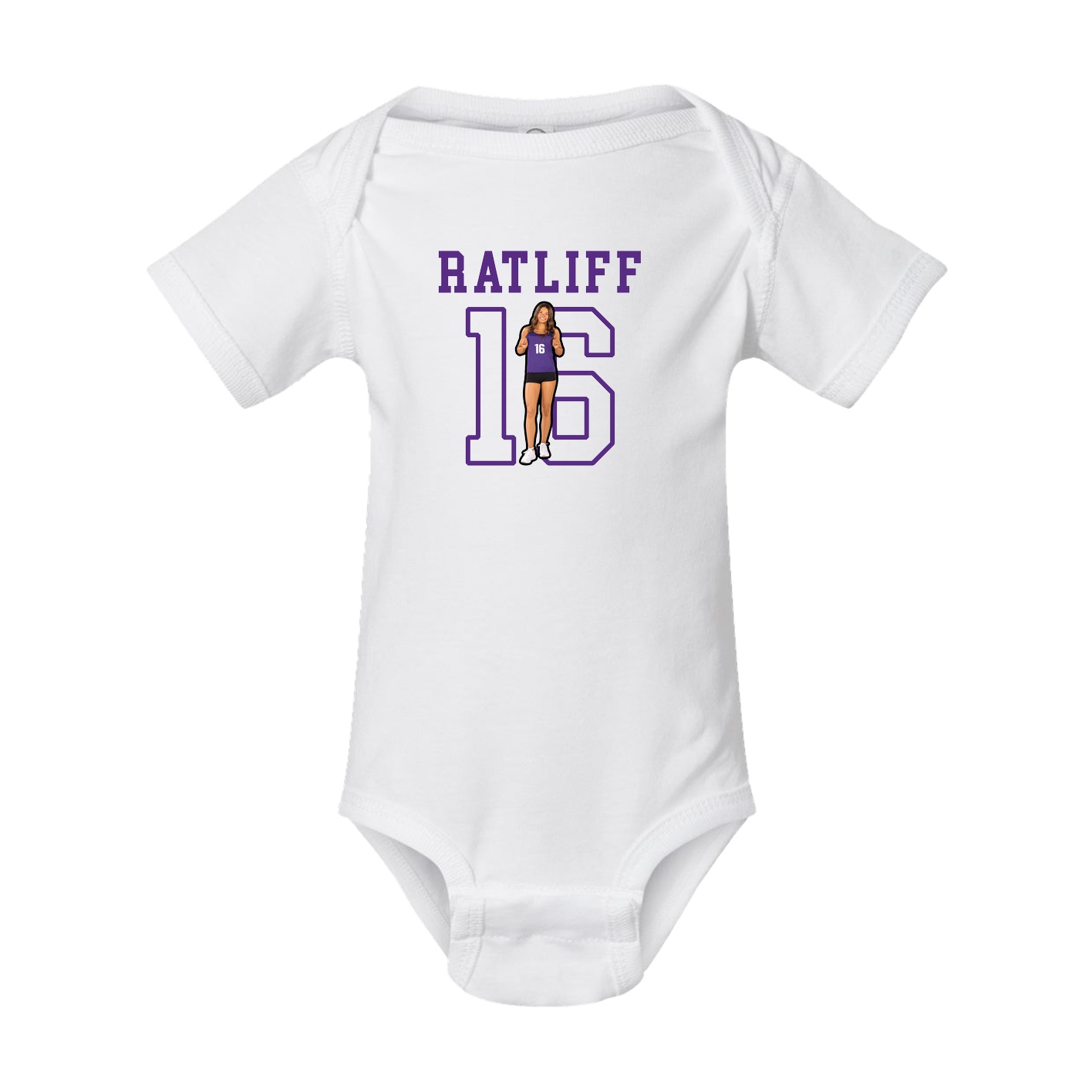 Baby Onesie — Shirsey in White