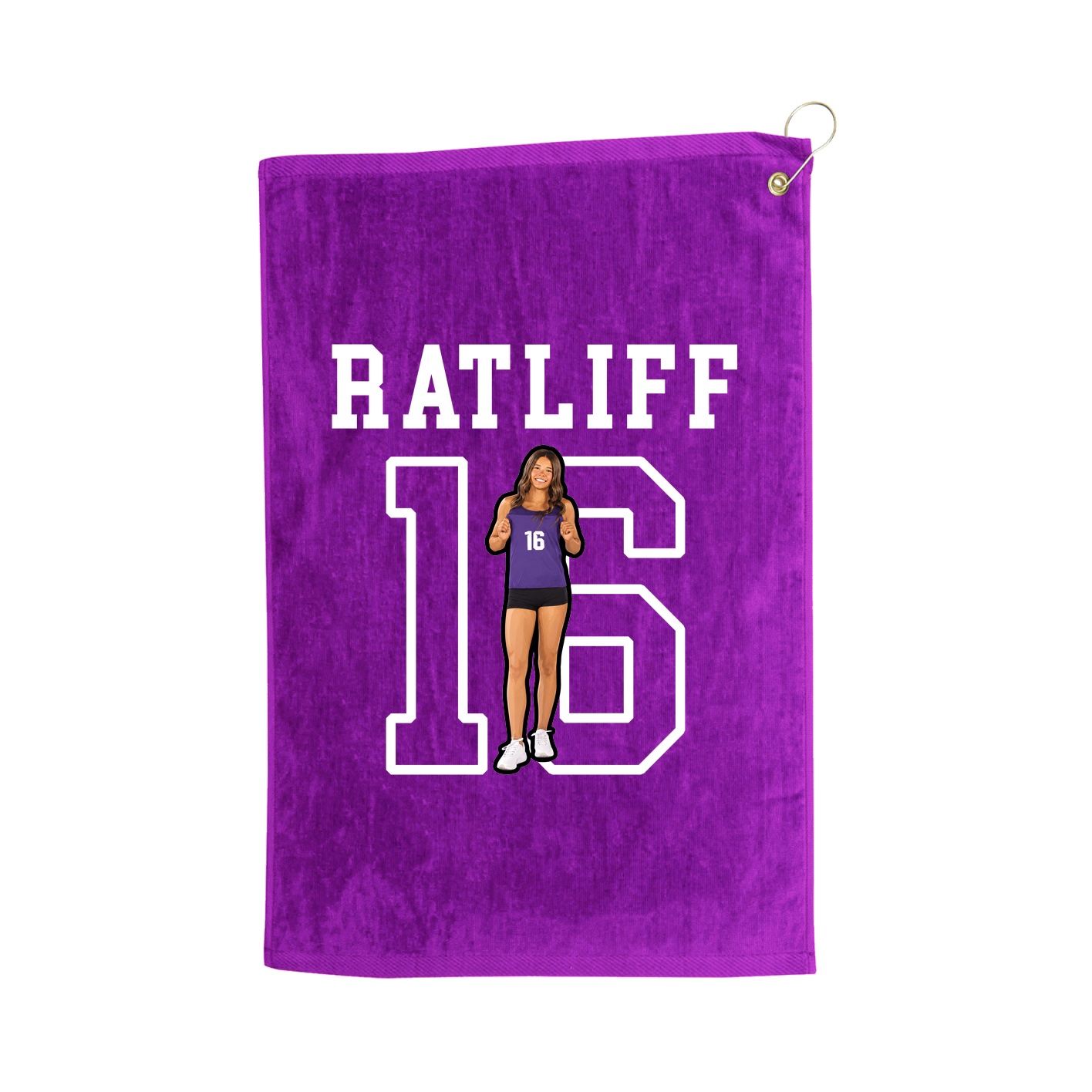 Golf Towel — Shirsey in Purple