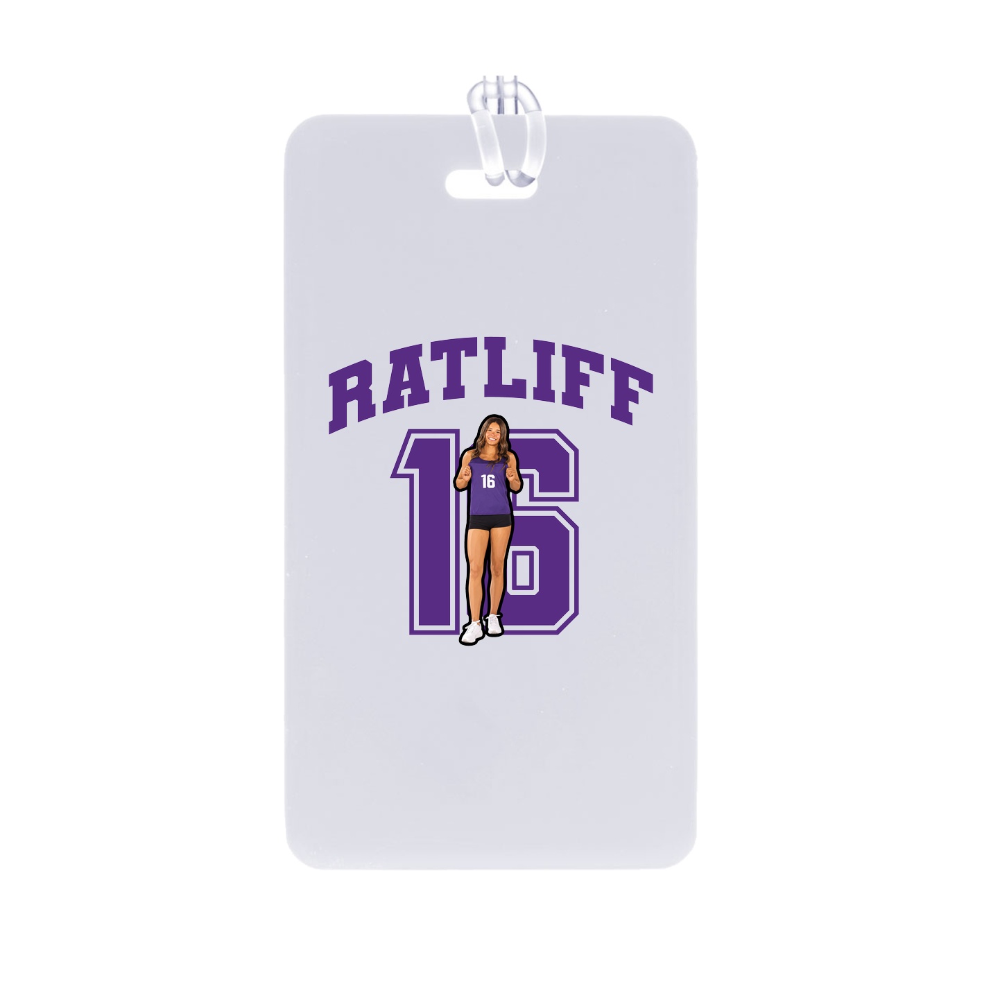Bag Tag — Number in Classic