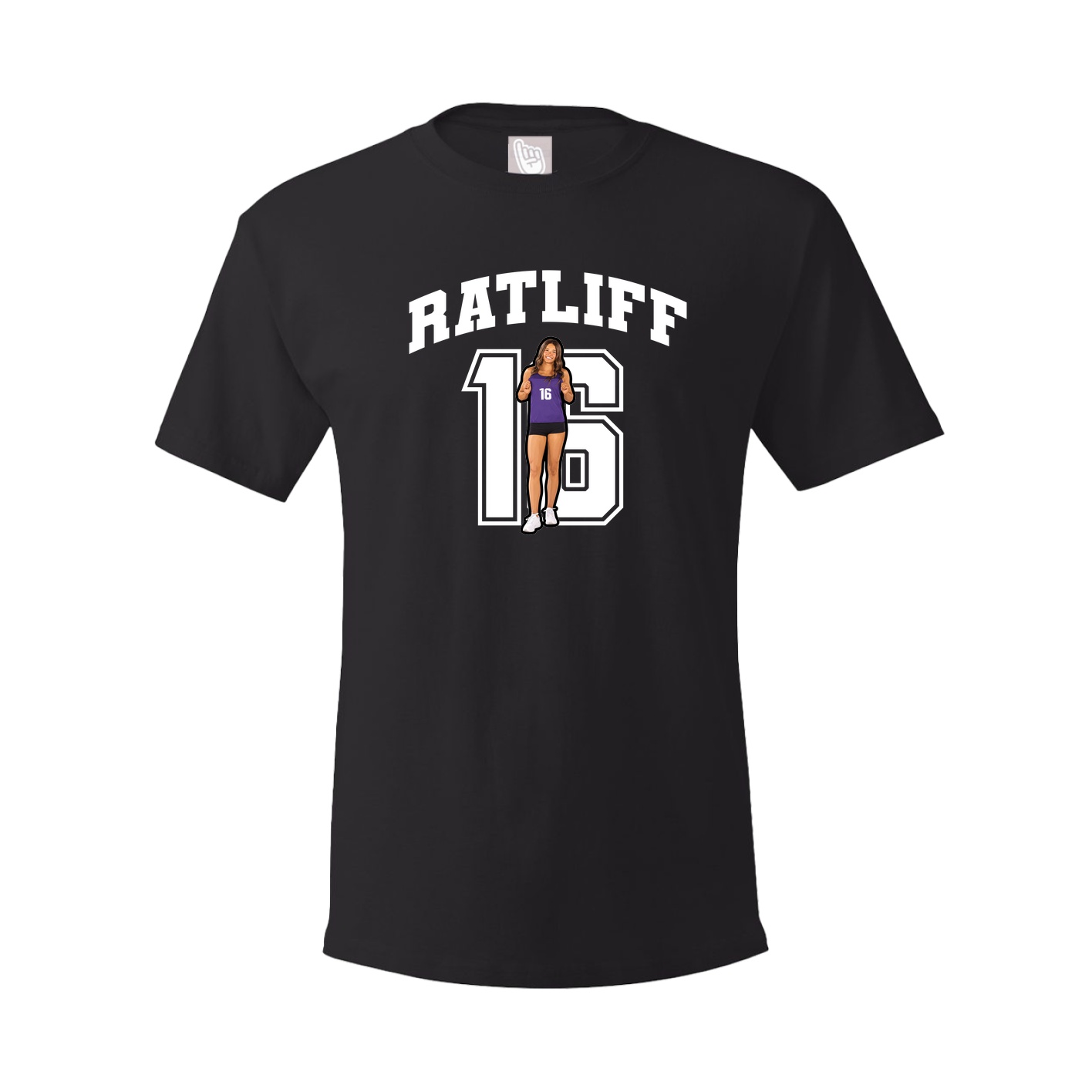 Tee — Number in Black