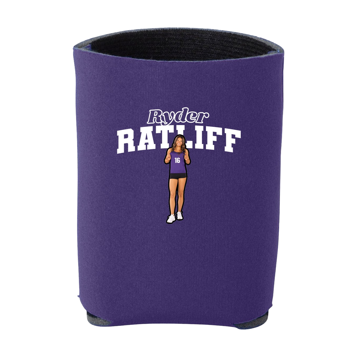 Can Holder — Name Arch in Purple