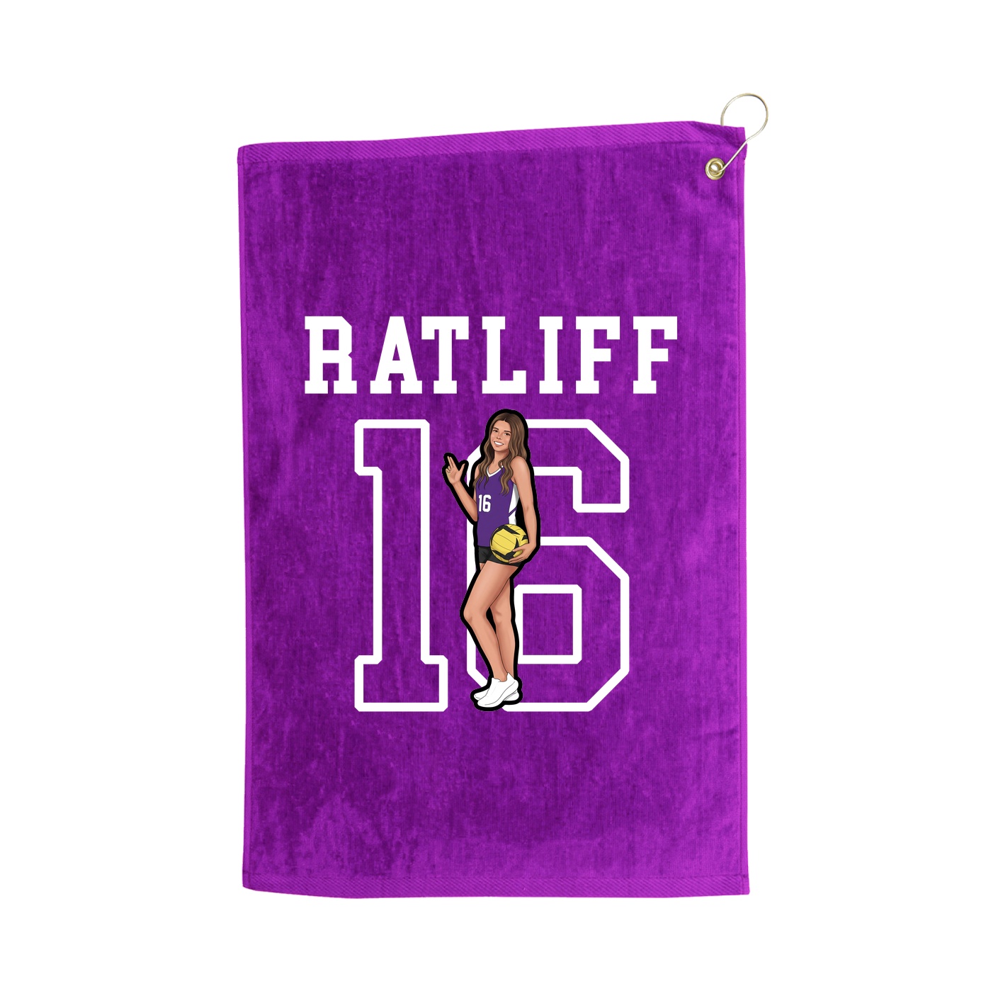 Golf Towel — Shirsey in Purple