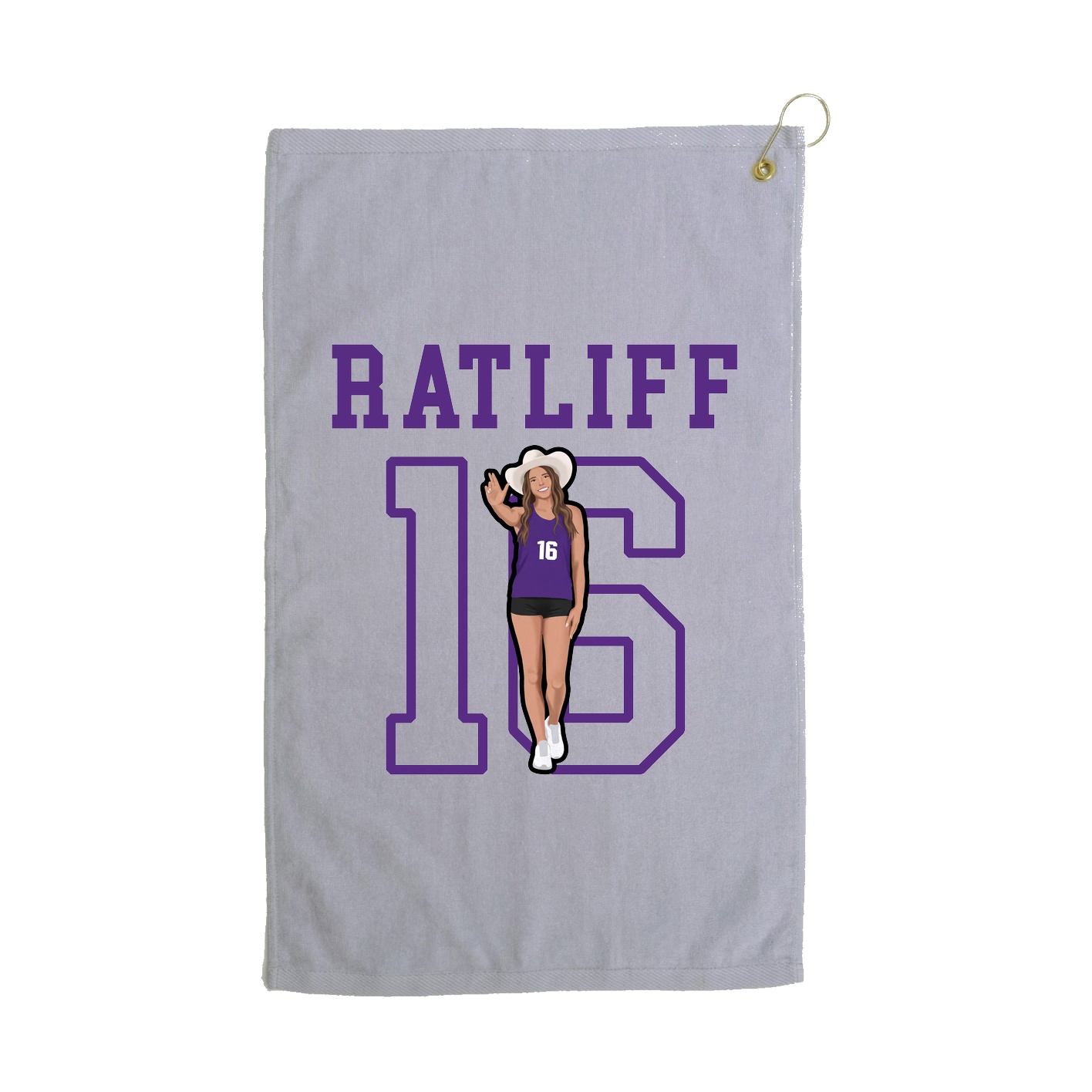 Golf Towel — Shirsey in Grey