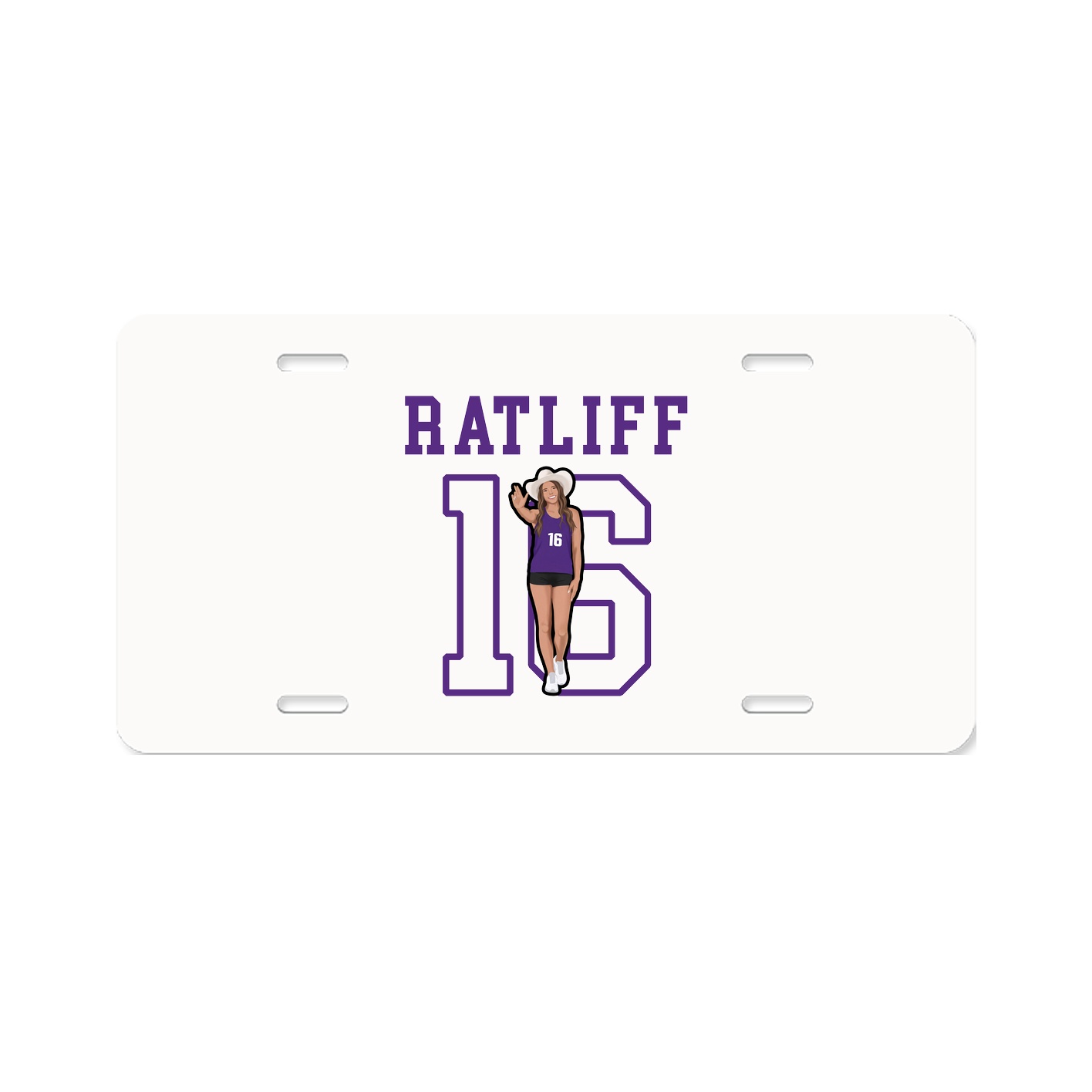 License Plate — Shirsey in Classic