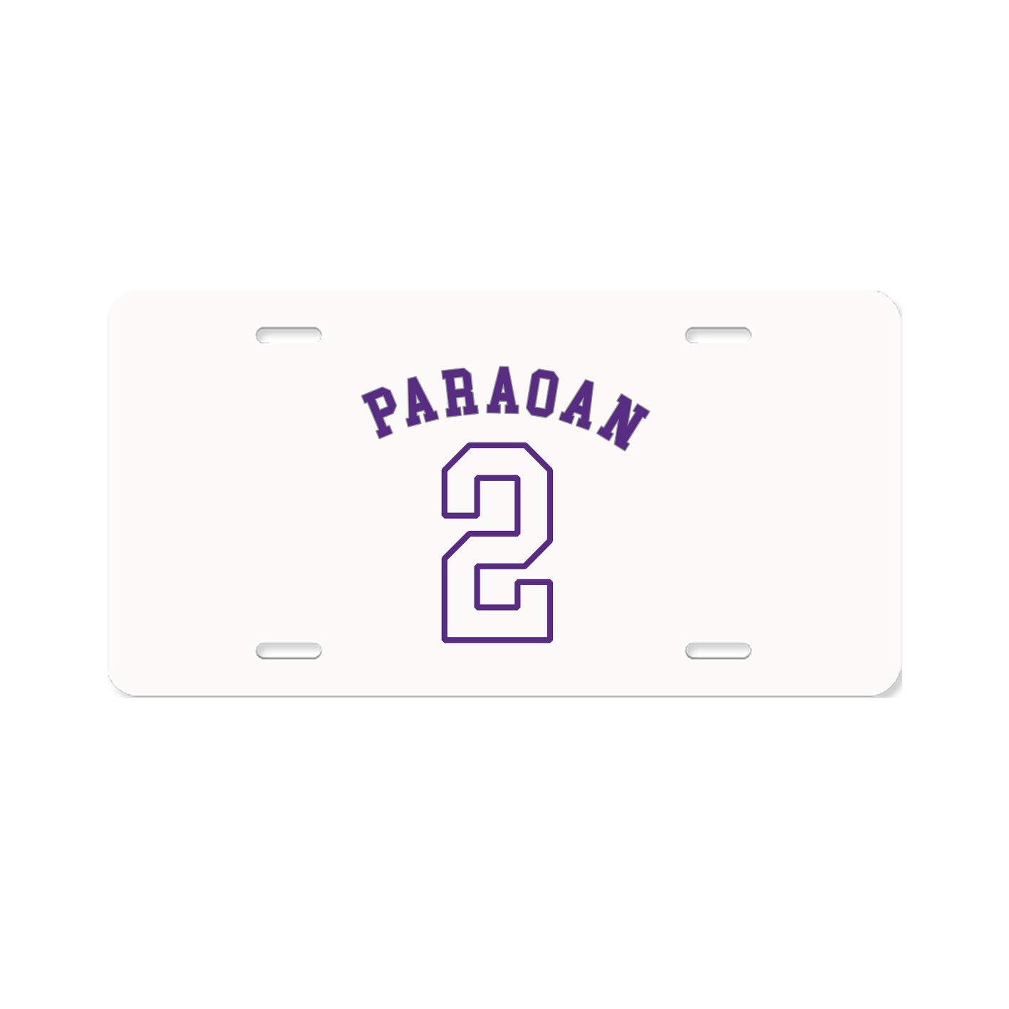 License Plate — Shirsey Arch in Classic