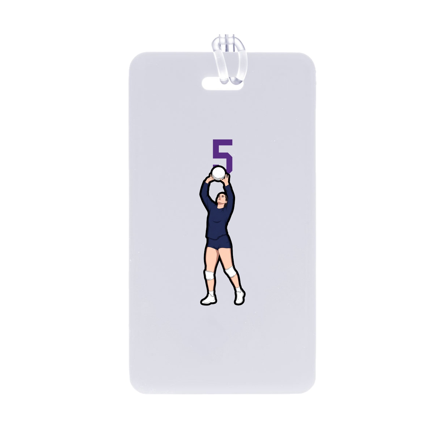 Bag Tag — Number Top in Classic