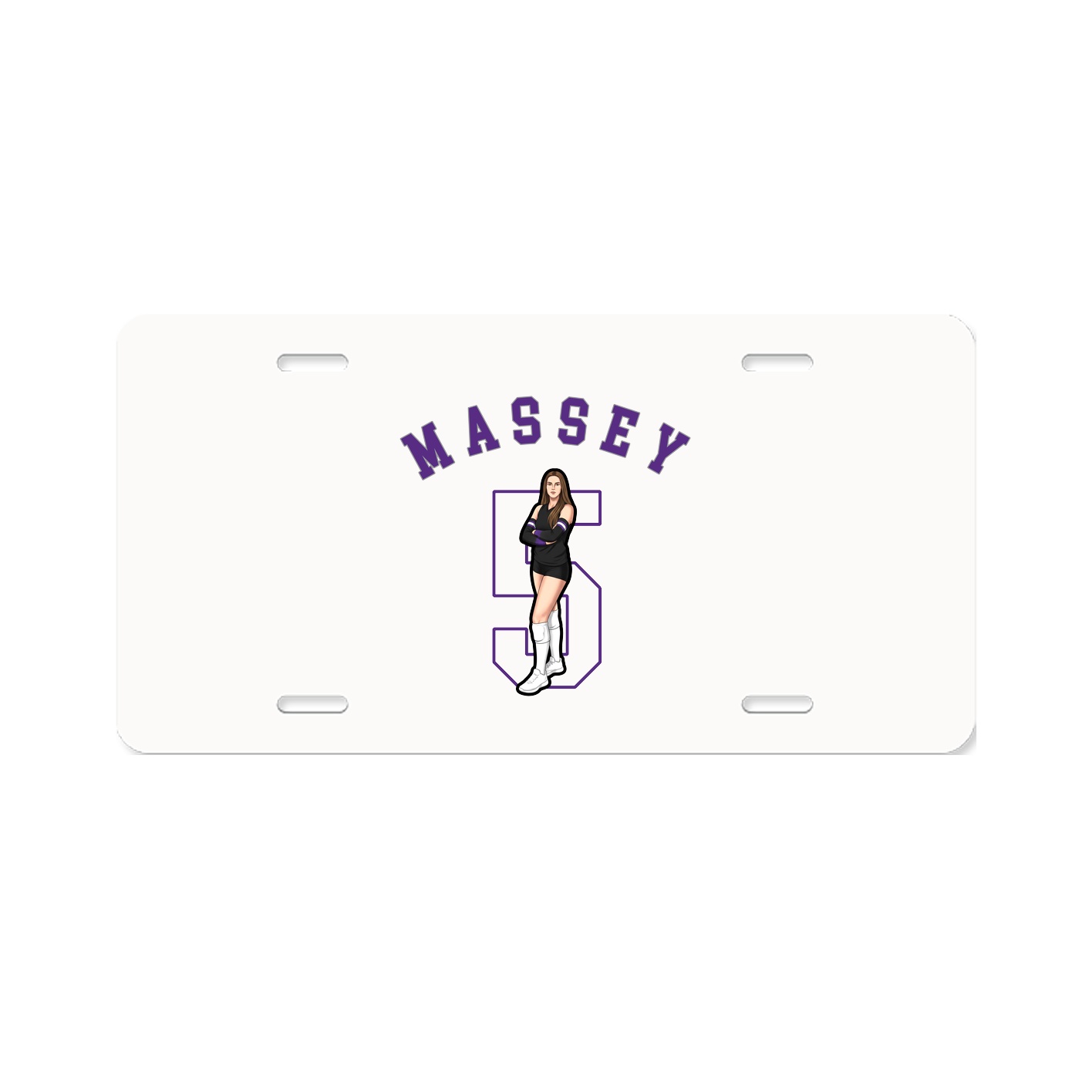 License Plate — Shirsey Arch in Classic