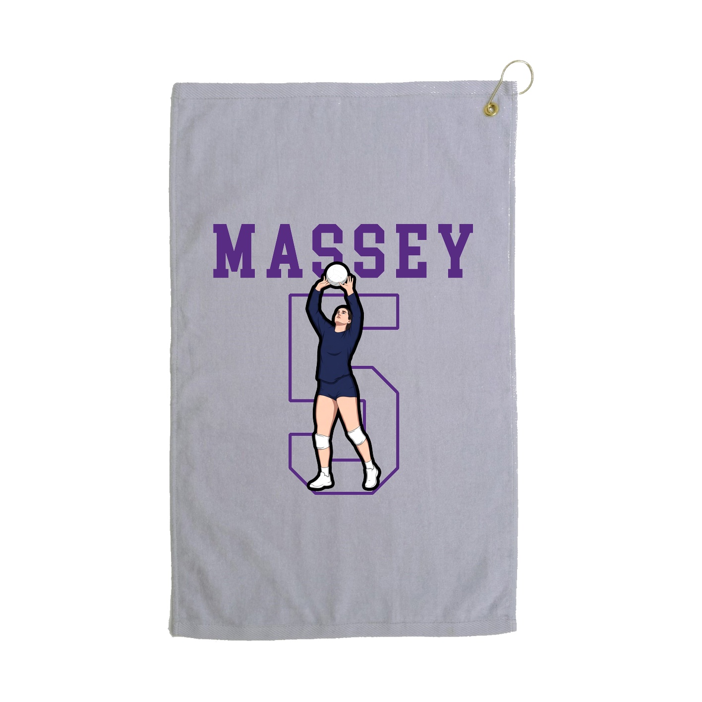 Terry Velour Golf Towel