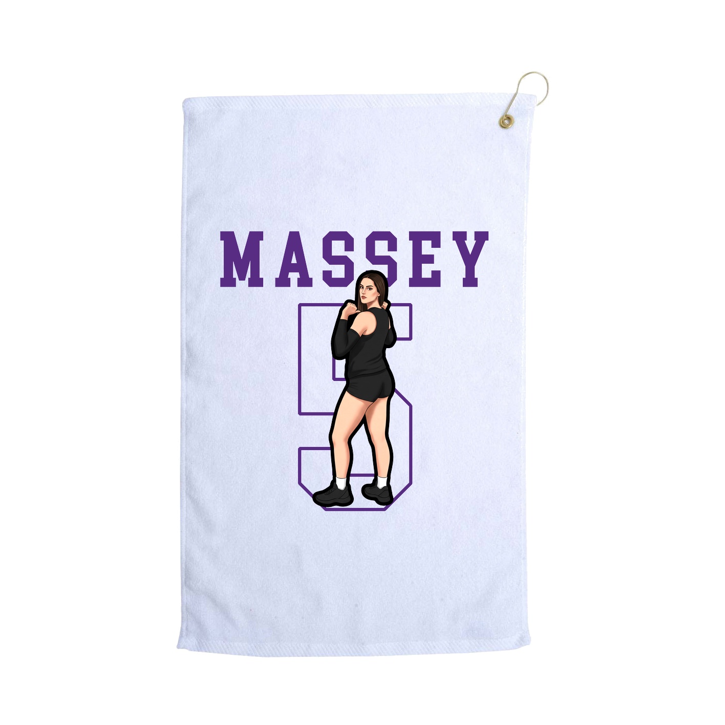 Golf Towel — Shirsey in White