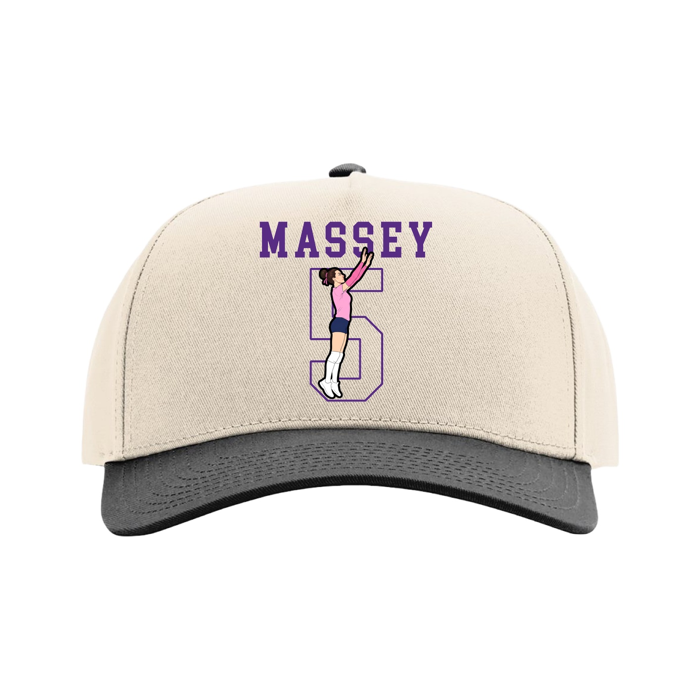 Full Fabric Five-Panel Champ Cap