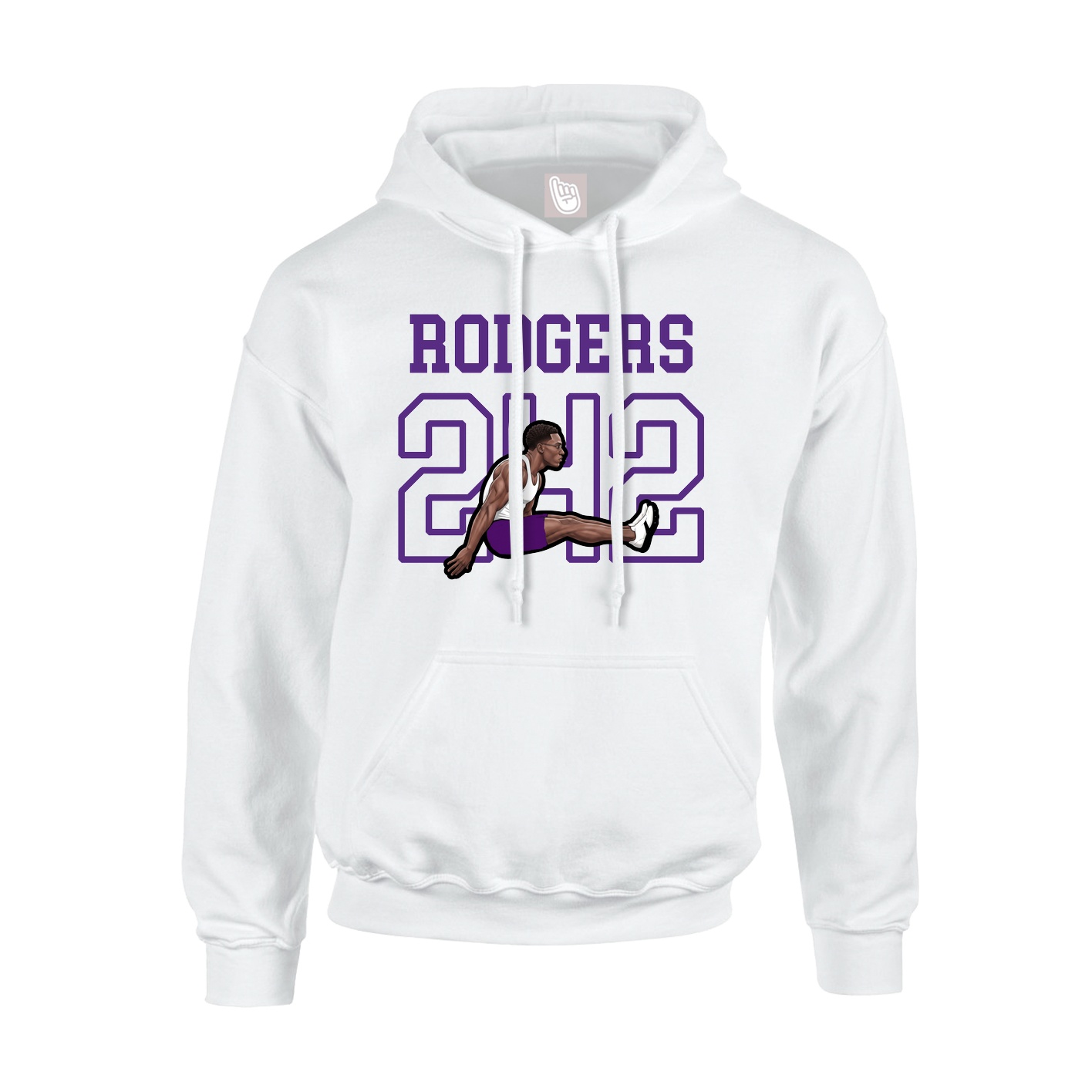 Hoodie — Shirsey in White