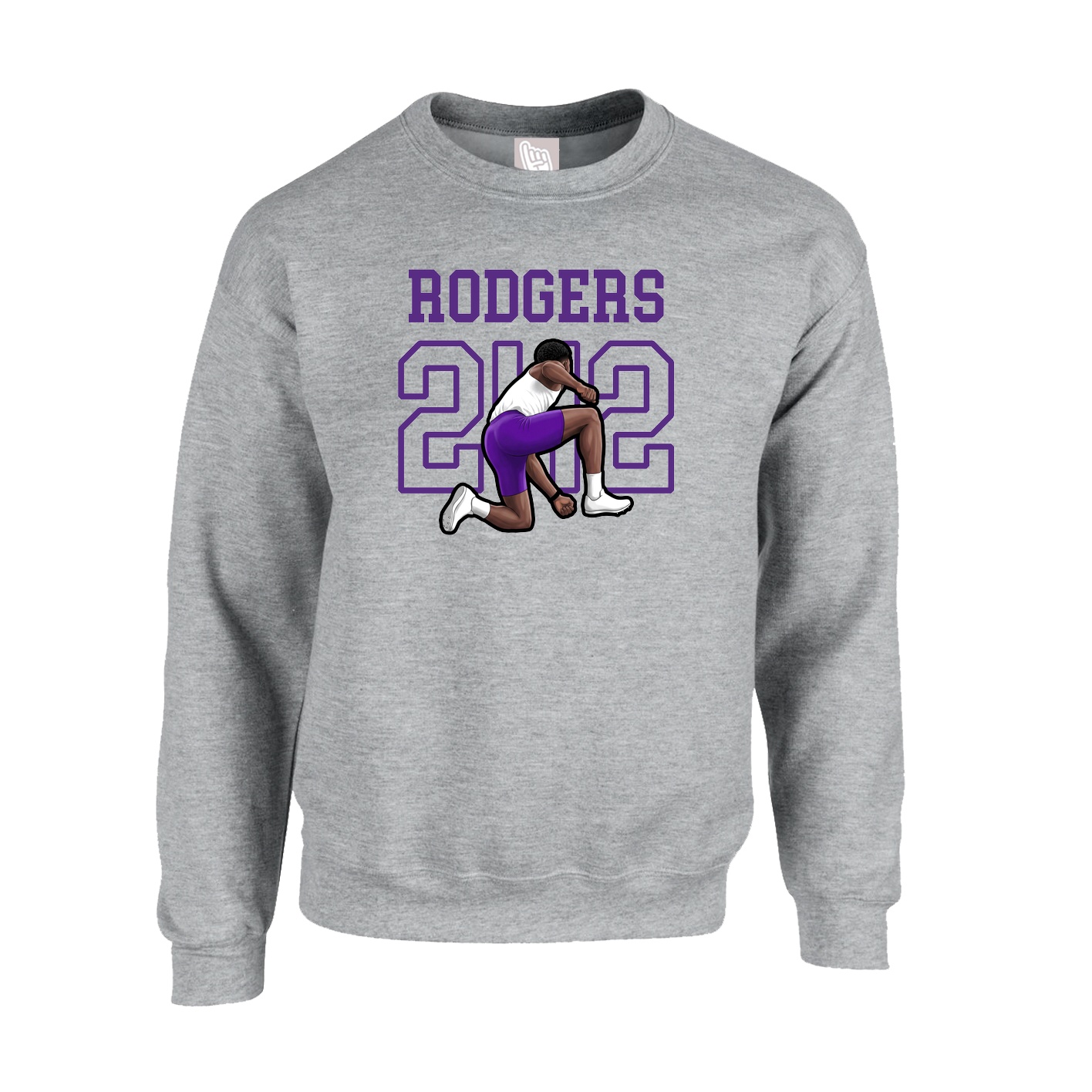 Fleece Crew — Shirsey in Grey