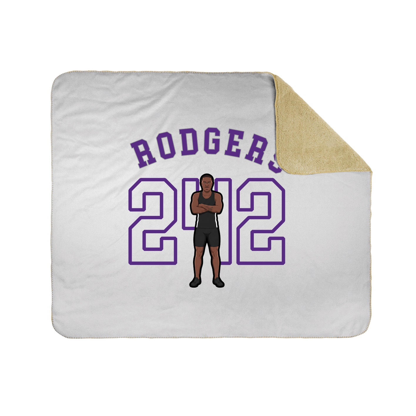 Throw Blanket — Shirsey Arch in White