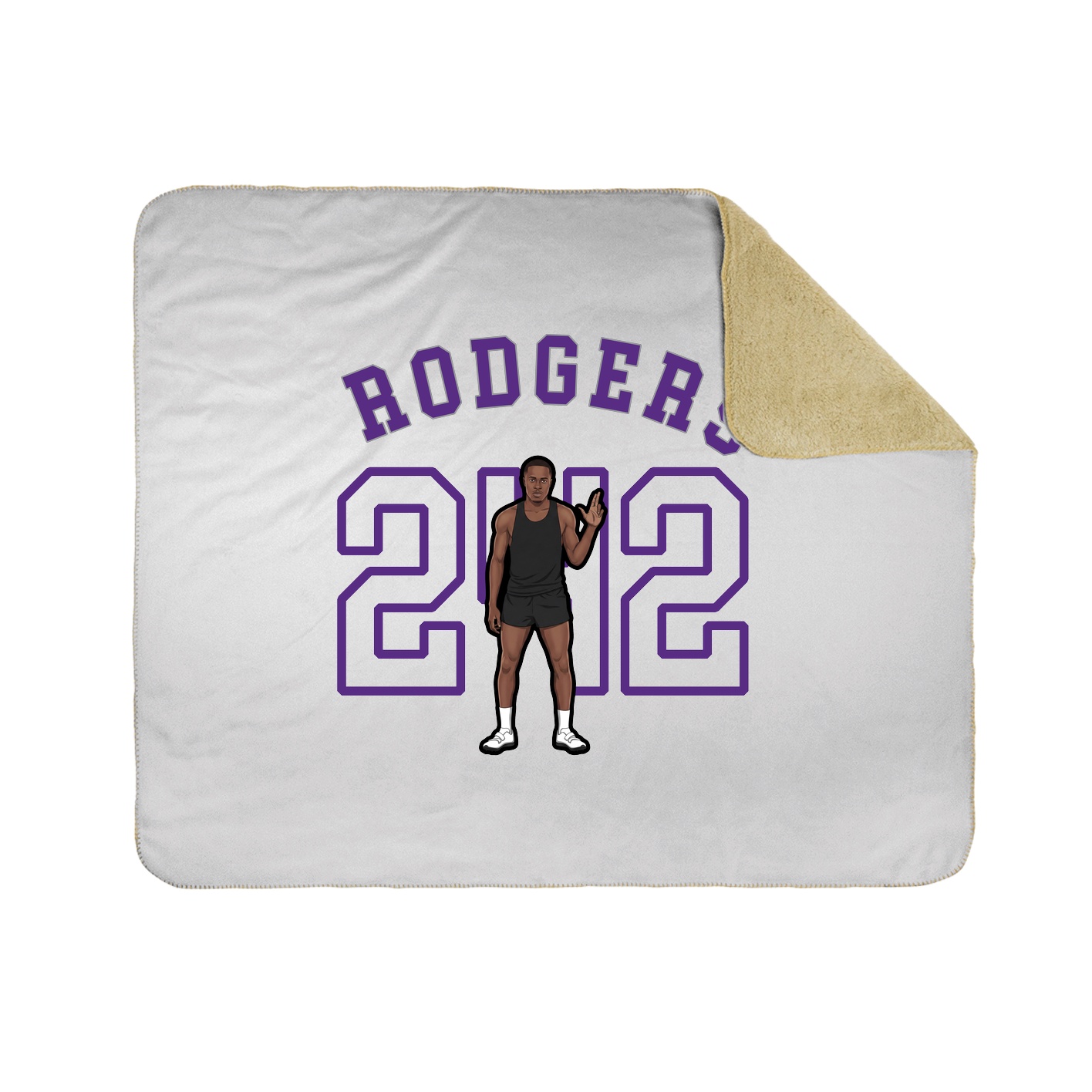 Throw Blanket — Shirsey Arch in White