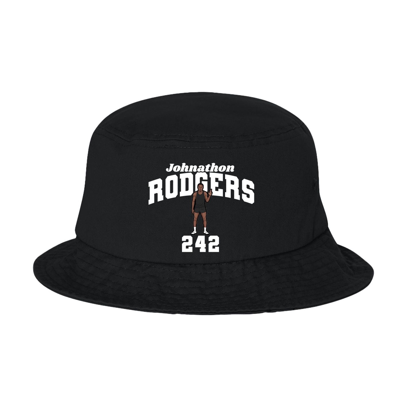 Bucket Cap — Signature Arch in Black