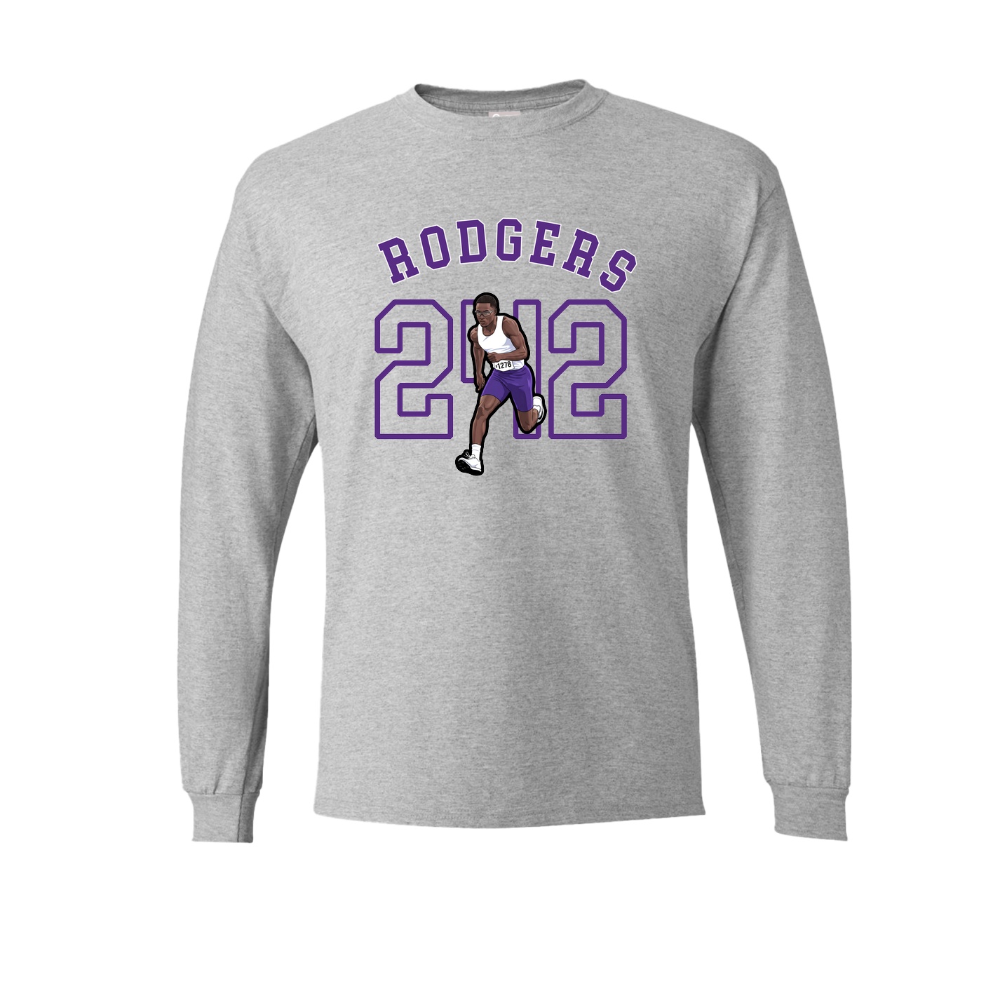 Long Sleeve Tee — Shirsey Arch in Grey