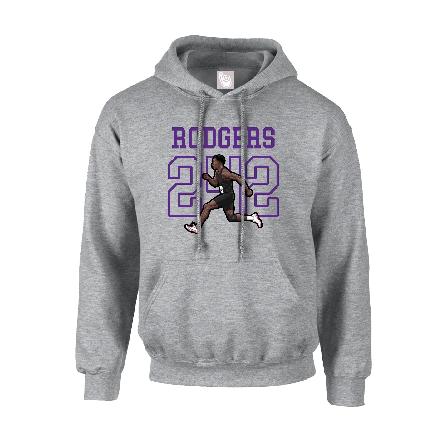 Hoodie — Shirsey in Grey