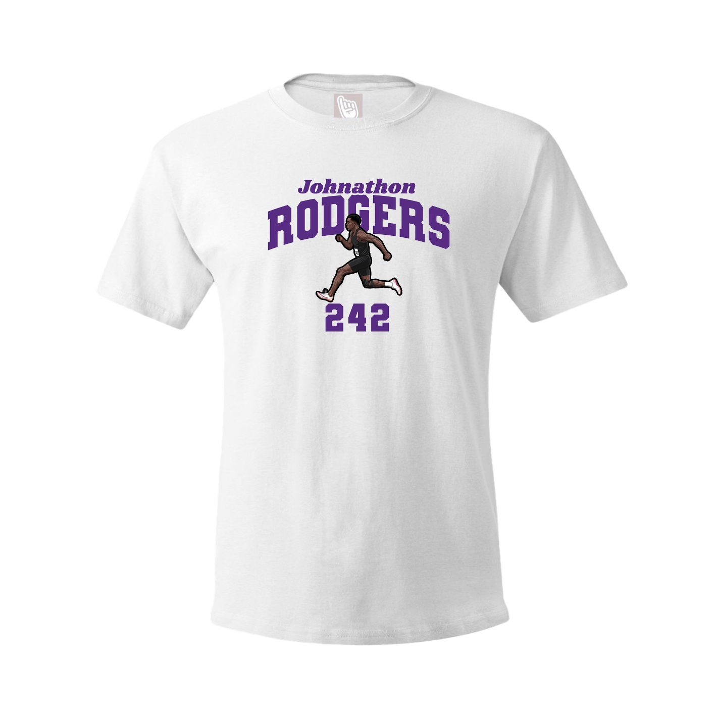 Youth Tee — Signature Arch in White
