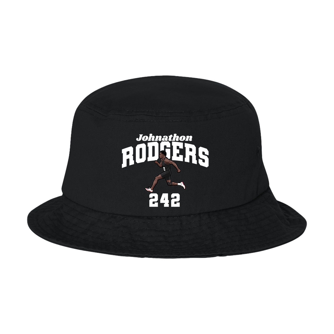 Bucket Cap — Signature Arch in Black