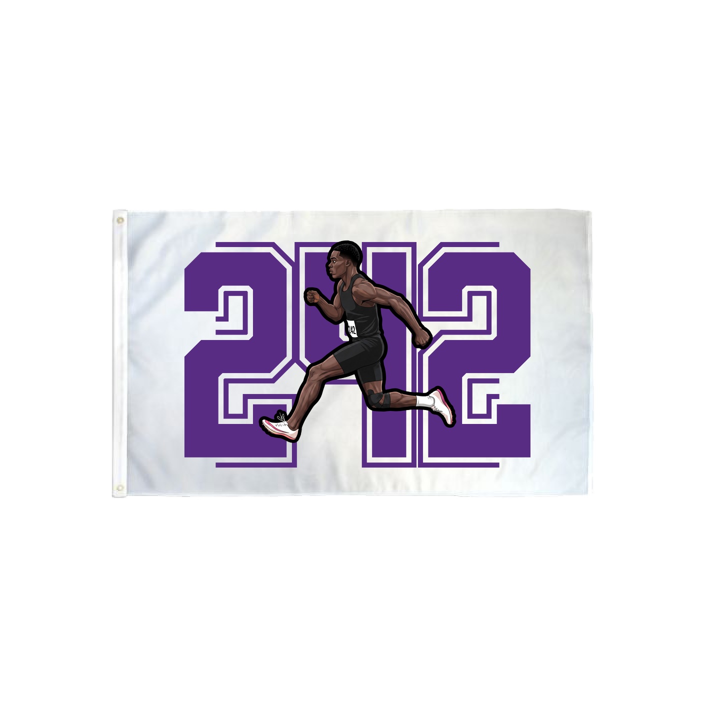 3x5 Flag — Number in Classic
