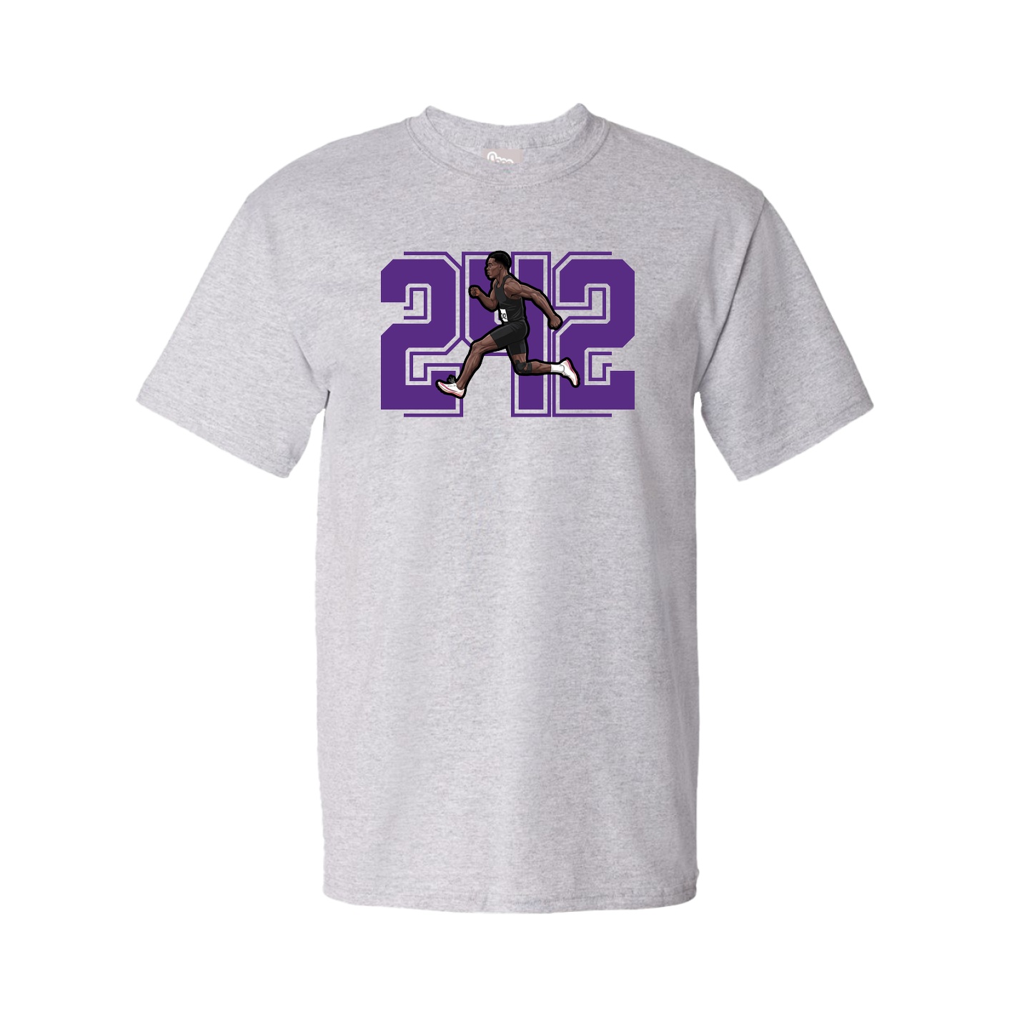 Youth Tee — Number in Grey