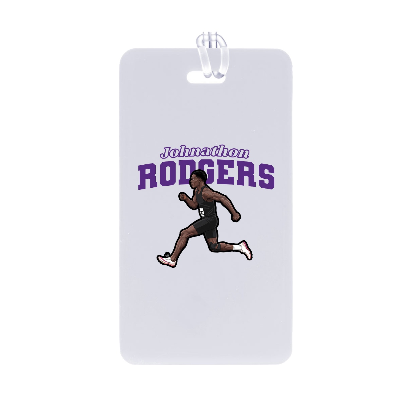 Bag Tag — Name Arch in Classic