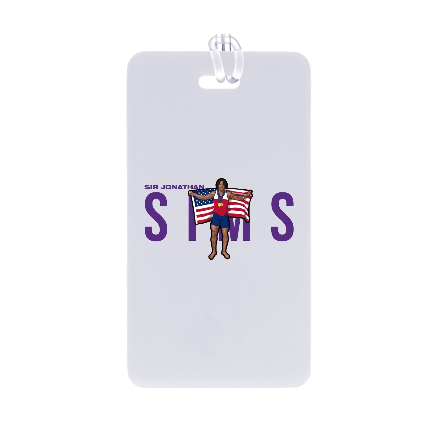 Bag Tag — Player Name in Classic