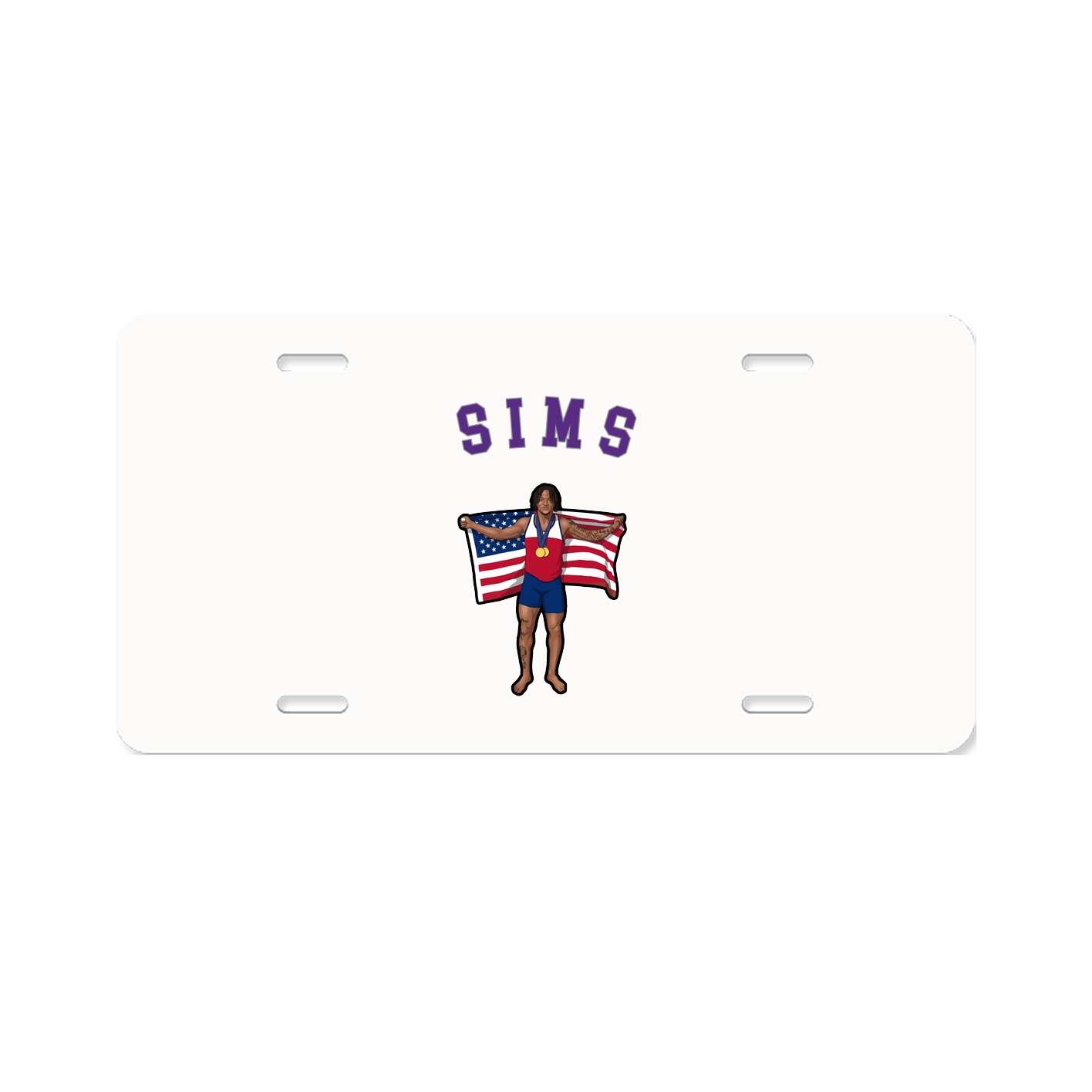 License Plate — Shirsey Arch in Classic