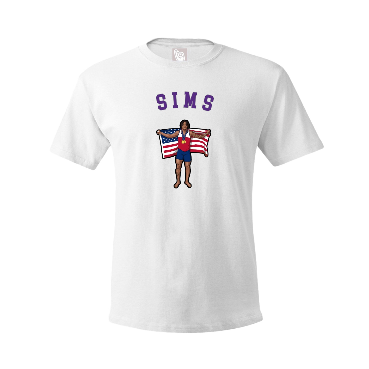 Youth Tee — Shirsey Arch in White