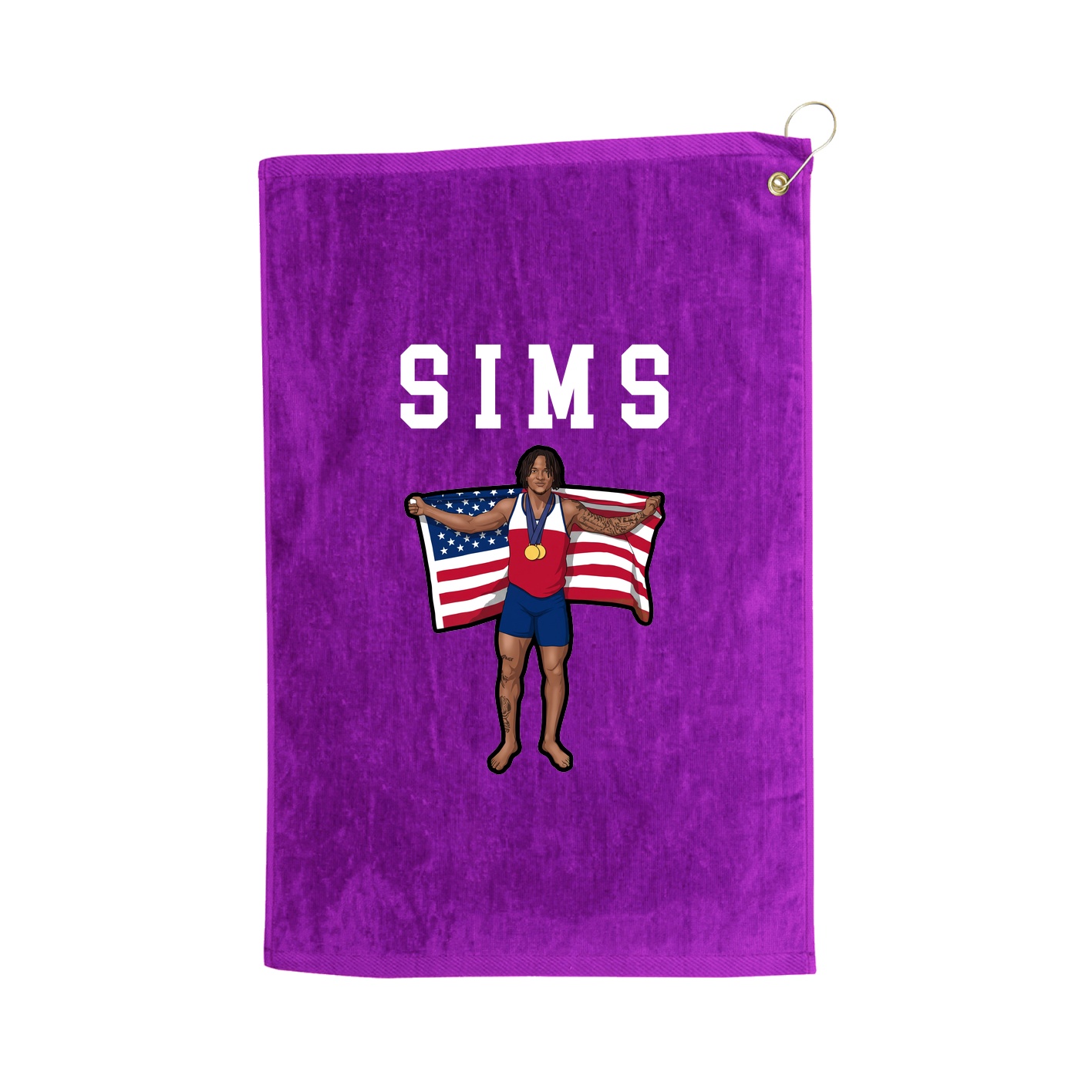 Golf Towel — Shirsey in Purple