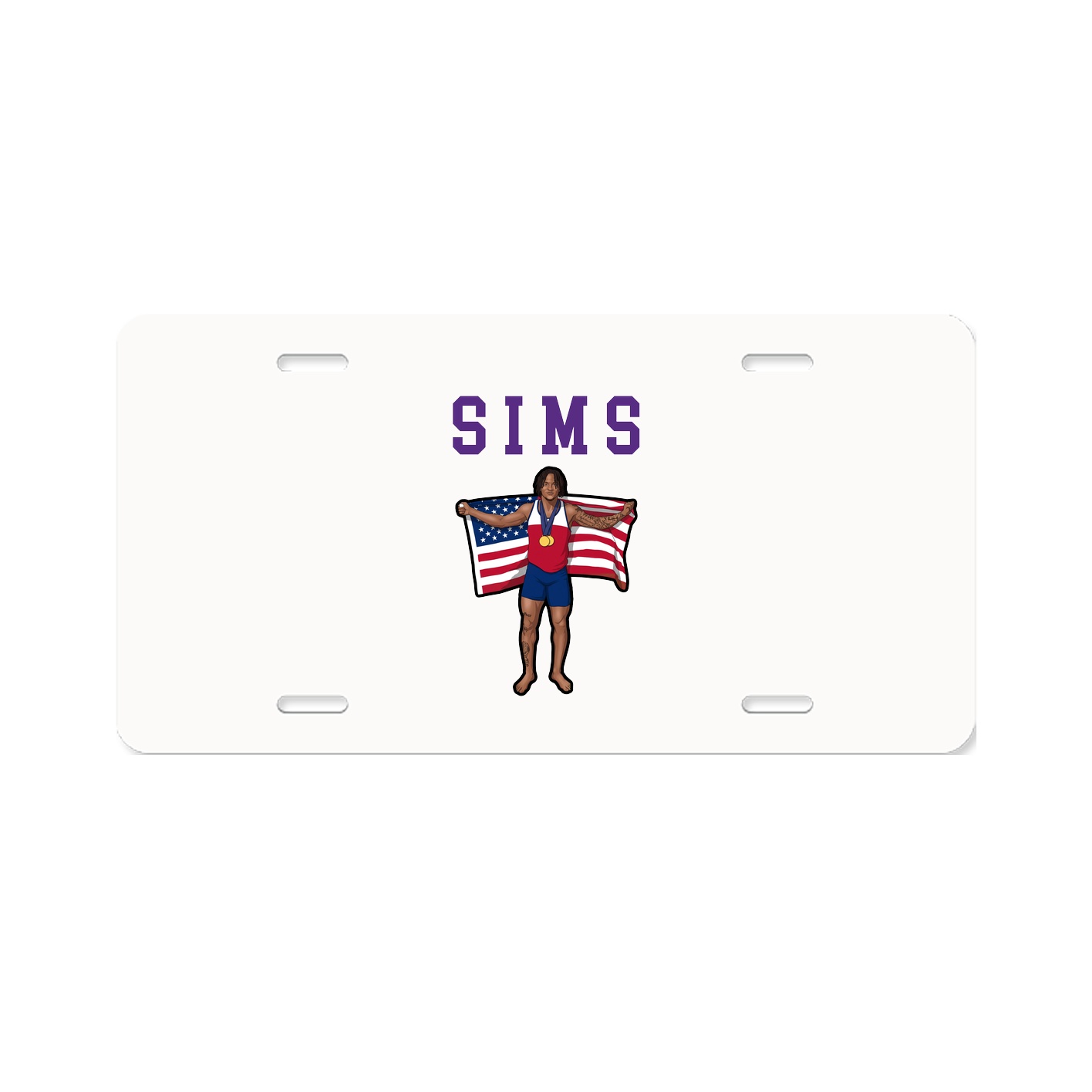 License Plate — Shirsey in Classic