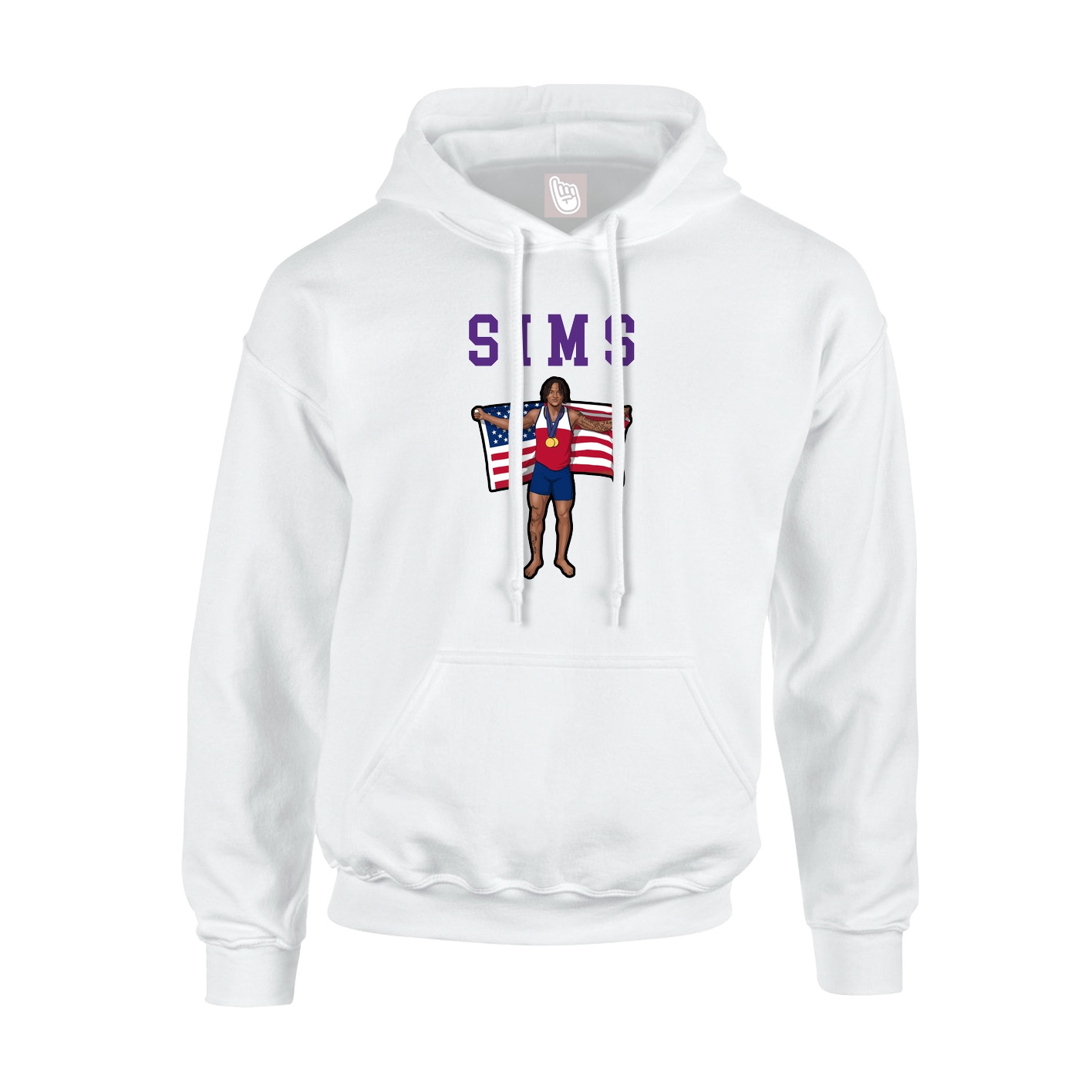 Youth Hoodie — Shirsey in White