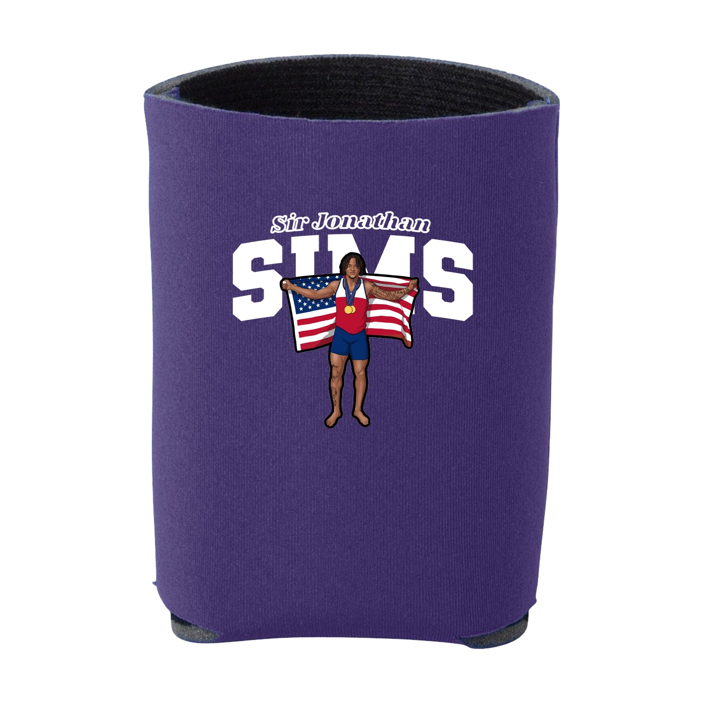 Can Holder — Name Arch in Purple