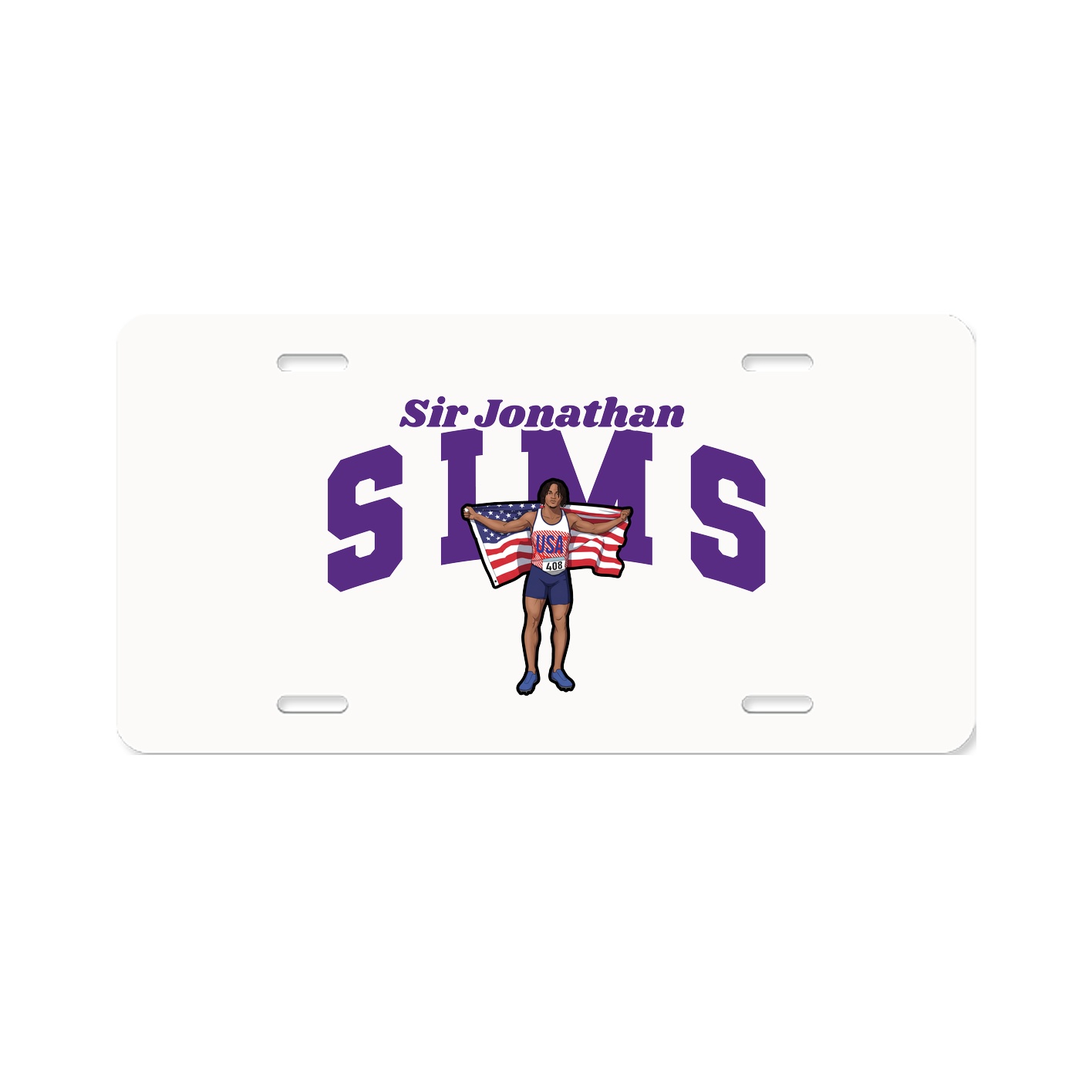 License Plate — Signature Arch in Classic