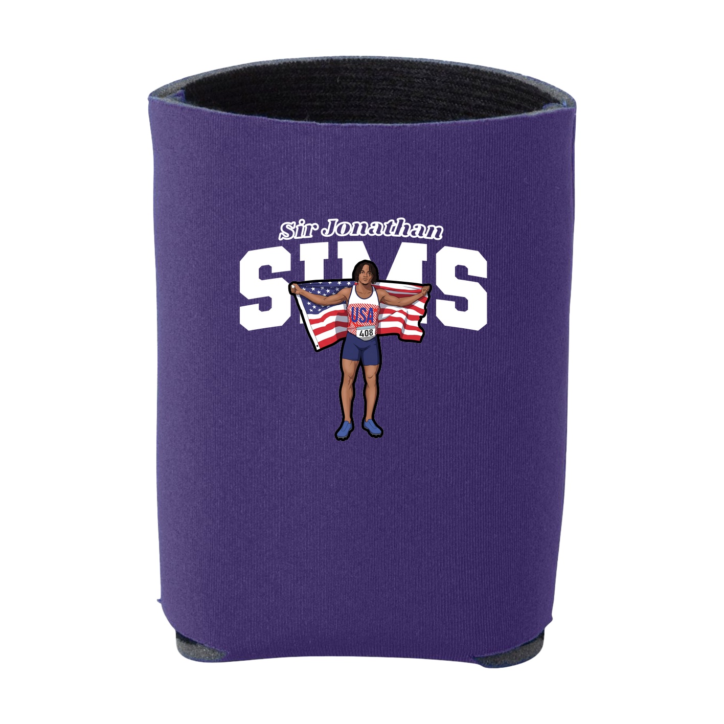 Can Holder — Name Arch in Purple