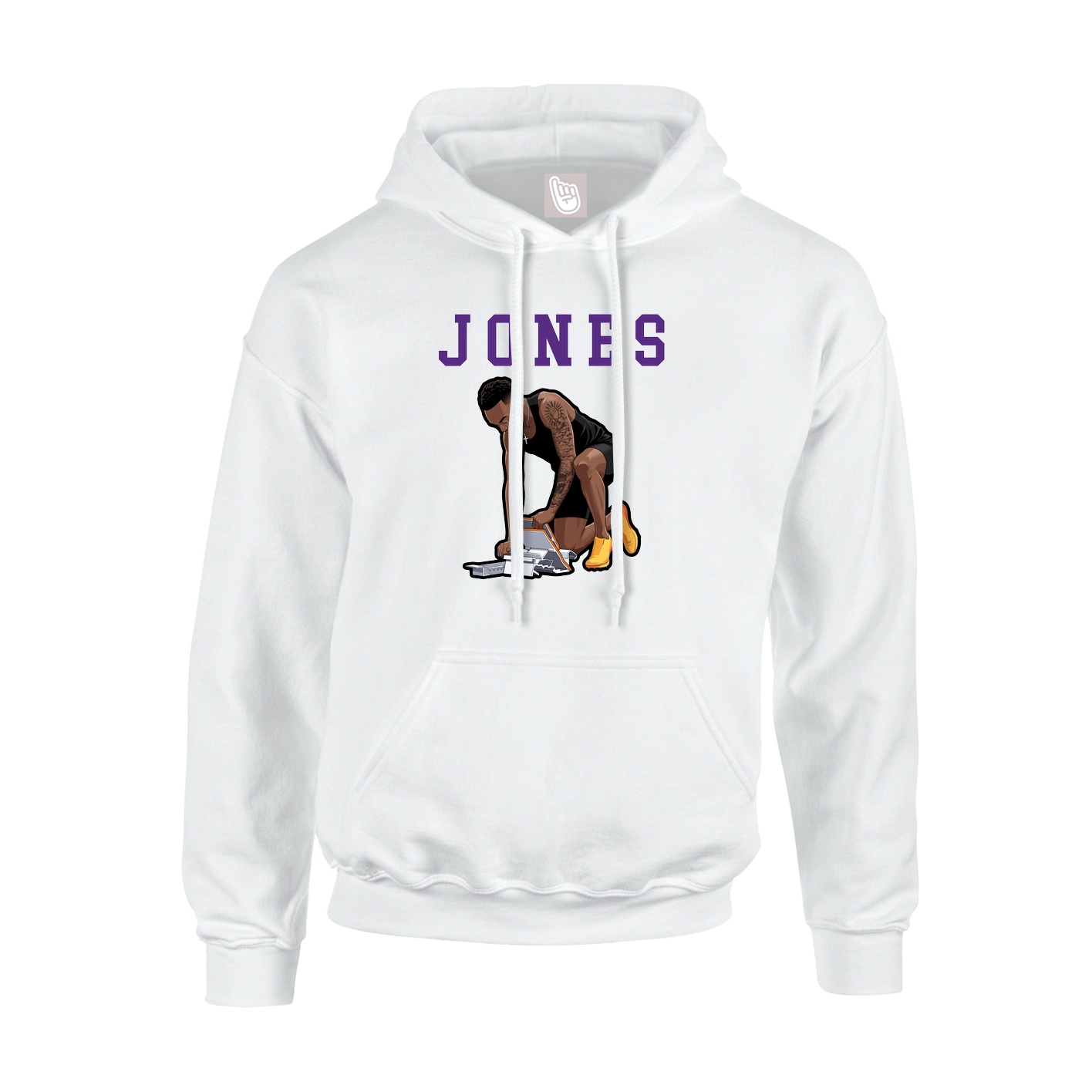 Hoodie — Shirsey in White