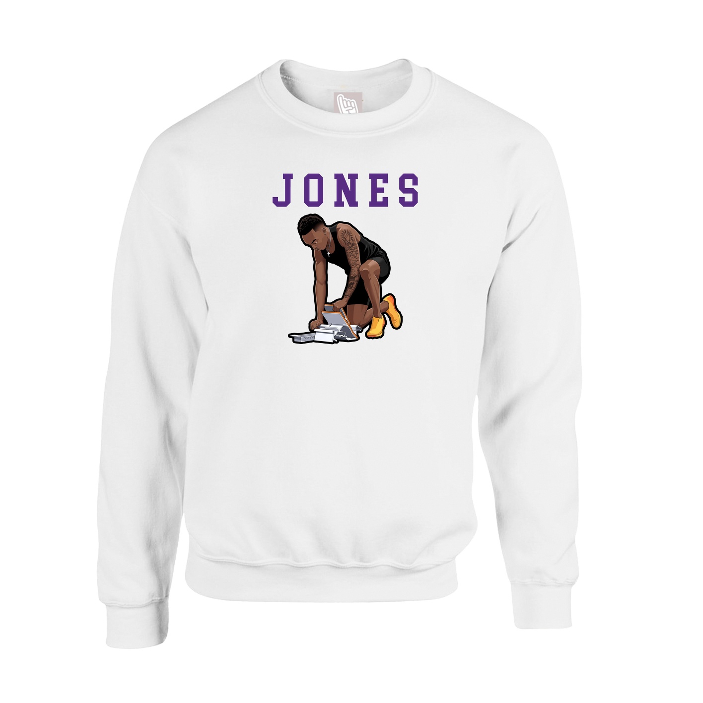 Fleece Crew — Shirsey in White