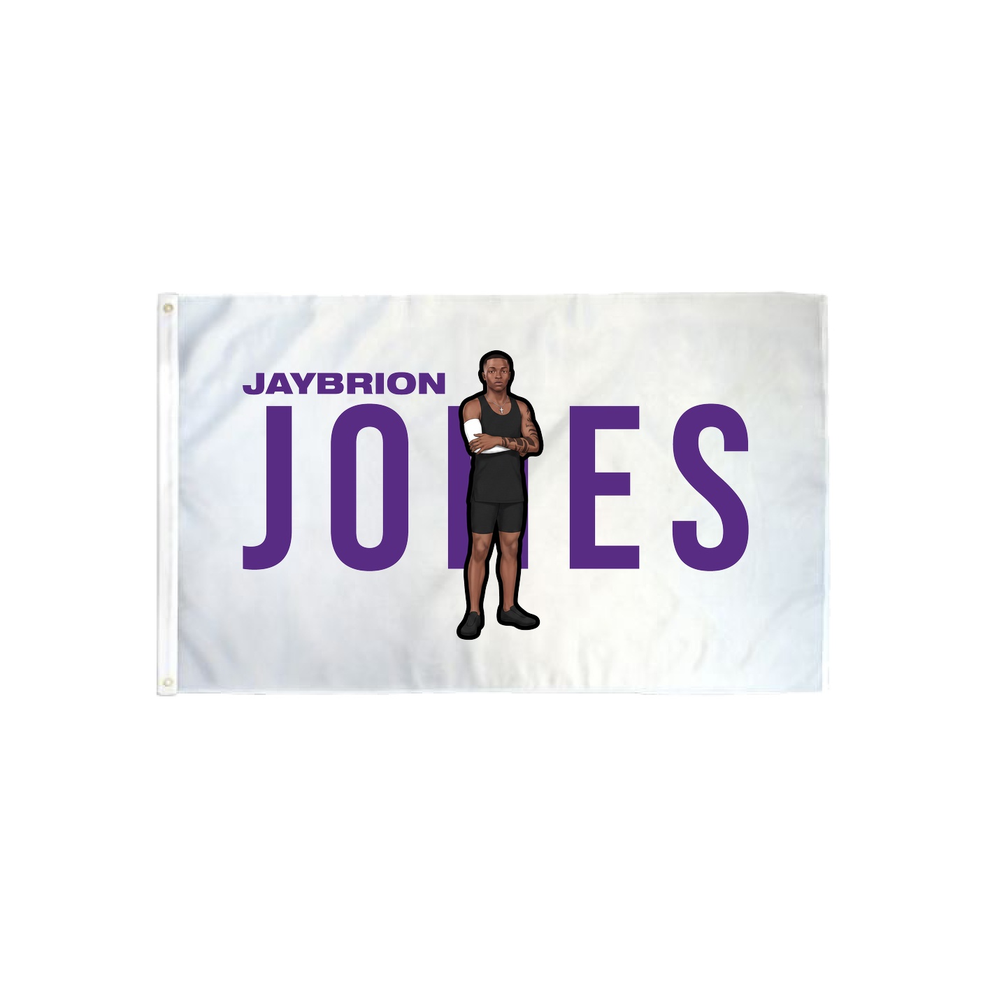 3x5 Flag — Player Name in Classic